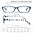 VIDEBLA 5 Pack Computer Reading Glasses Men and Women Anti Eyestrain Blue Light Blocking Glasses for Reading (5 Blue, 3.0)