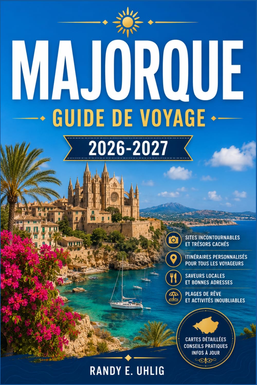 MAJORQUE GUIDE DE VOYAGE 2026-2027: Palma, la Serra de Tramuntana et les plages côtières : itinéraires jour par jour, conseils sur les transports locaux, cartes et recommandations pratiques.