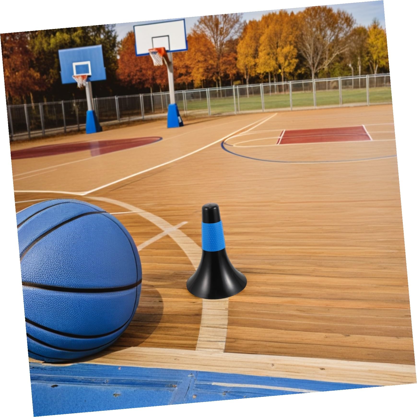 Mipcase 5pezzi Coni per Allenamento Sportivo per Calcio e Agilità visibilità Migliorata Resistenza all Uso Frequente e Facile Impilamento Secchio per Marcatori