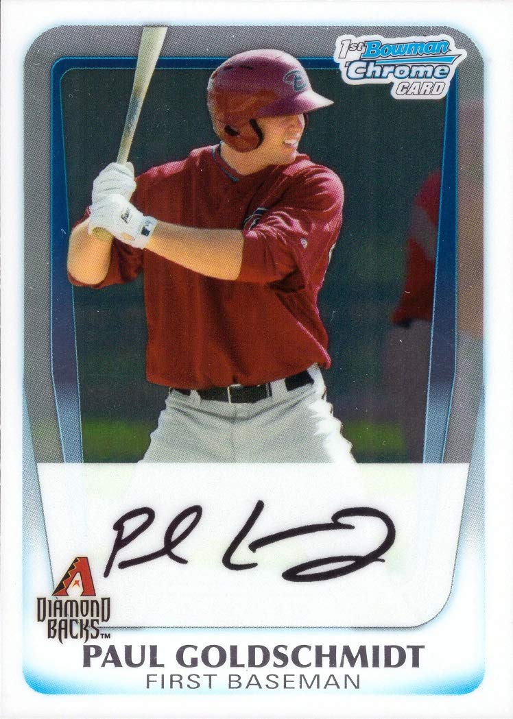 2011 Bowman Chrome Prospects #BCP99 Paul Goldschmidt Pre-Rookie 