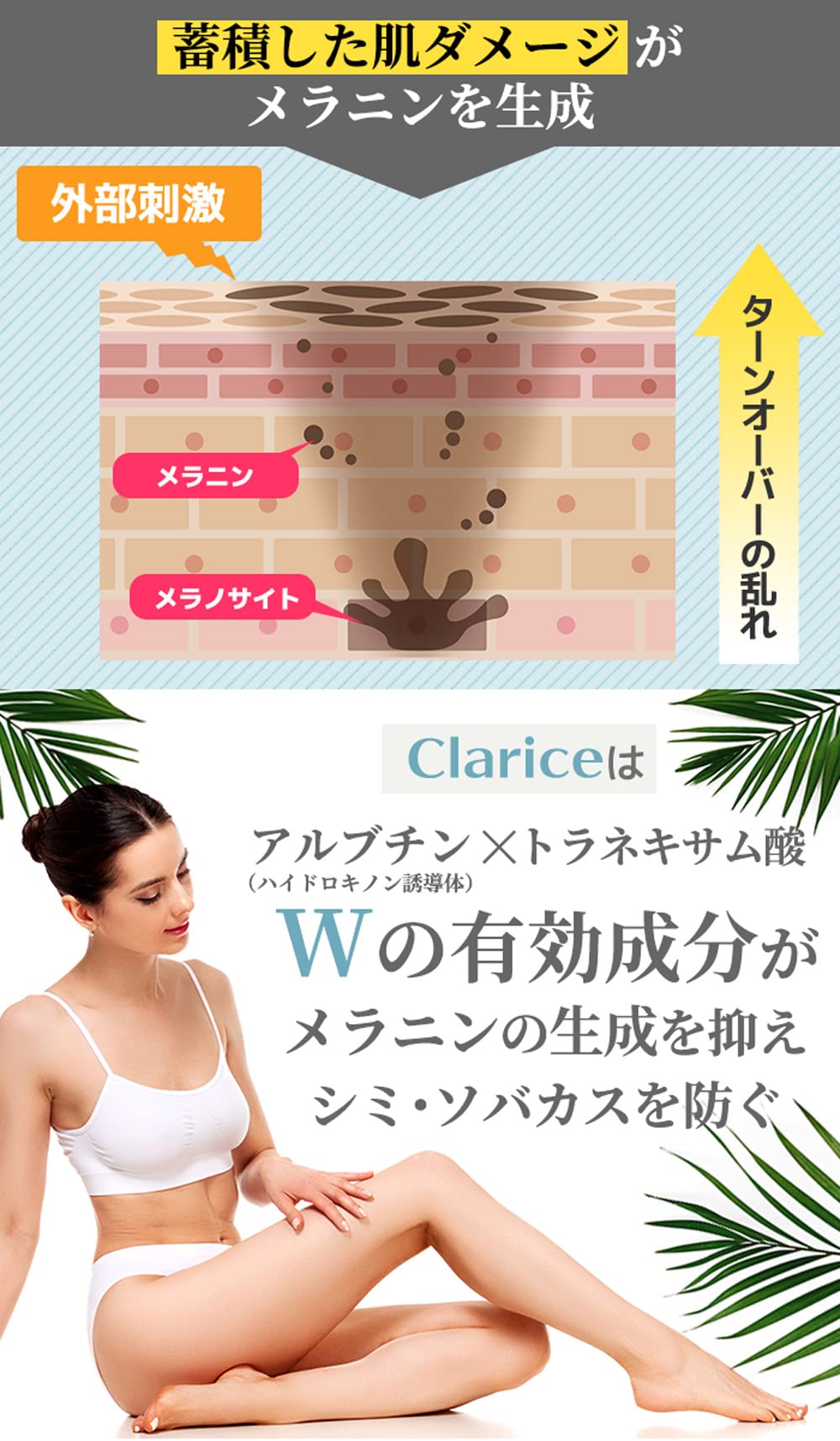 Amazon | Clarice 黒ずみ対策 クリーム 大容量 100g チューブタイプ Amazon | Clarice 黒ずみ対策 クリーム 大容量 100g チューブタイプ
