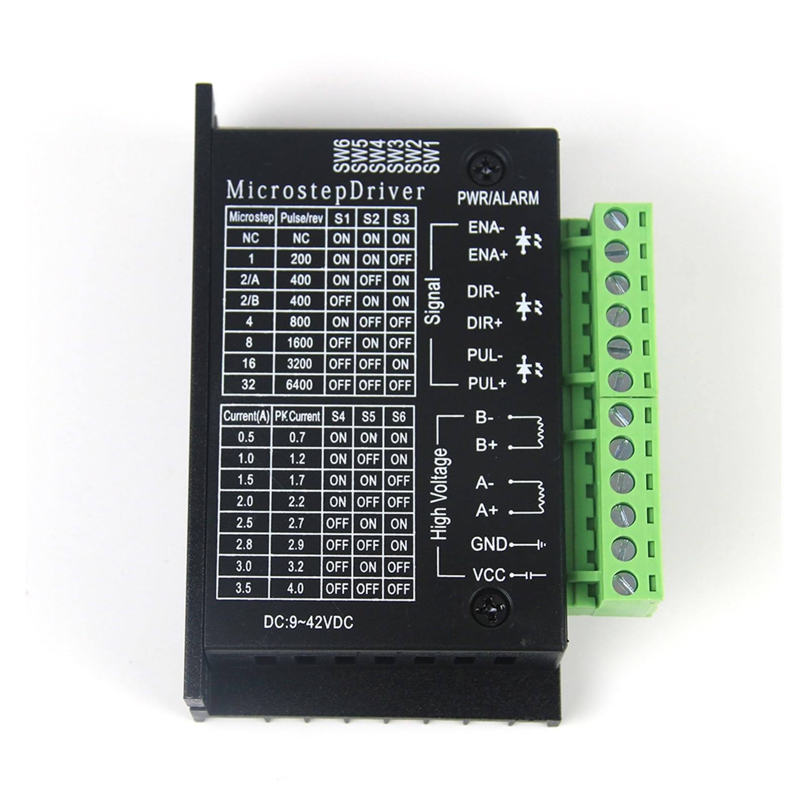 1/3/4 Sztuk Sterownik Silnika Krokowego TB6600 NEMA 17 23 34 4.0A DC9-42V 42 57 86 Do Drukarki 3D CNC Router(1 piece)