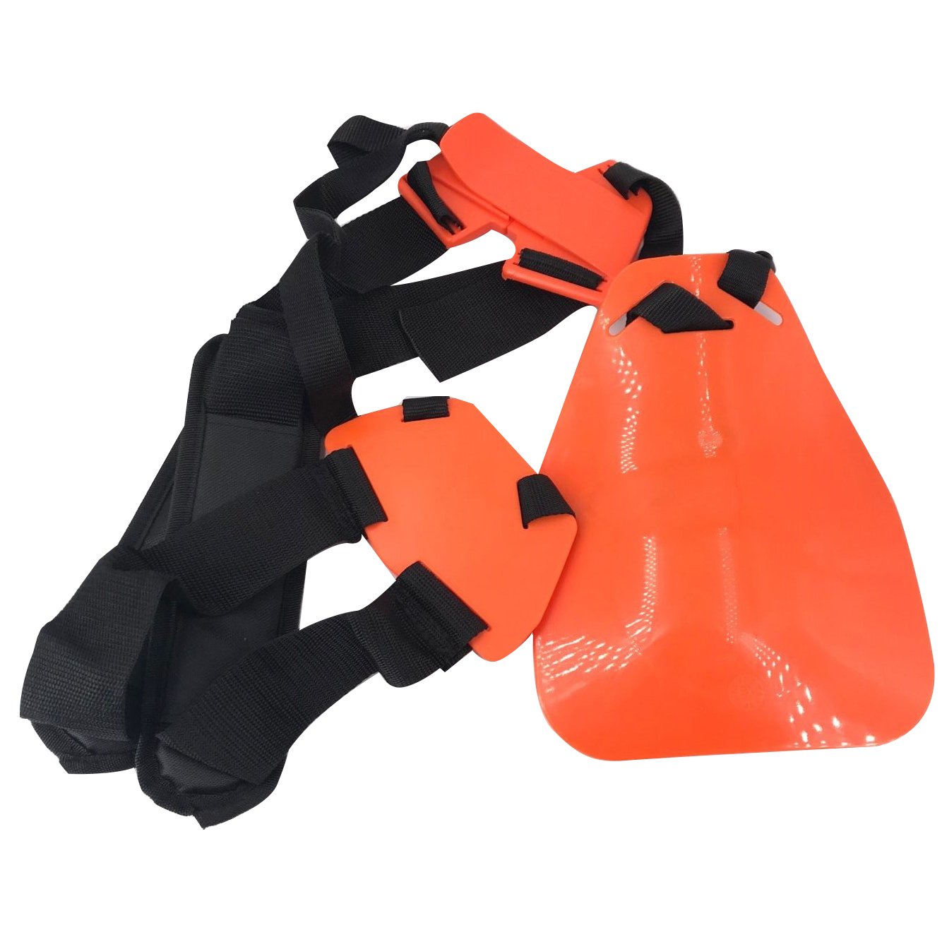 Nylon Double Shoulder Harness Lawn Mower Strap Grass String Trimmer Brush Cutter Belt Garden Power Pruner Tools Safety 40