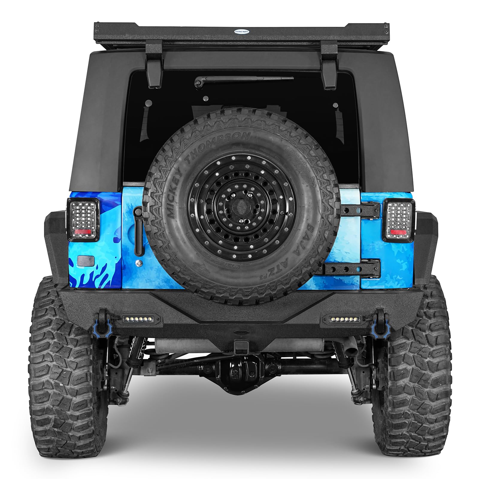 Amazon.co.jp: Jeep JKバンパーセット フロントとリアバンパー ヒッチ 