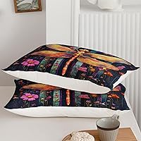 Vista 45 de AILONEN Juego de funda de edredón de rosas rojas tamaño Queen, juego de ropa de cama 3D con rosas rojas aceitadas para niñas, funda de edredón