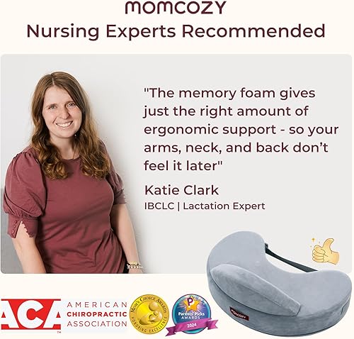 Miniatura 6 de Momcozy Almohada de lactancia y máquina de sonido para bebés