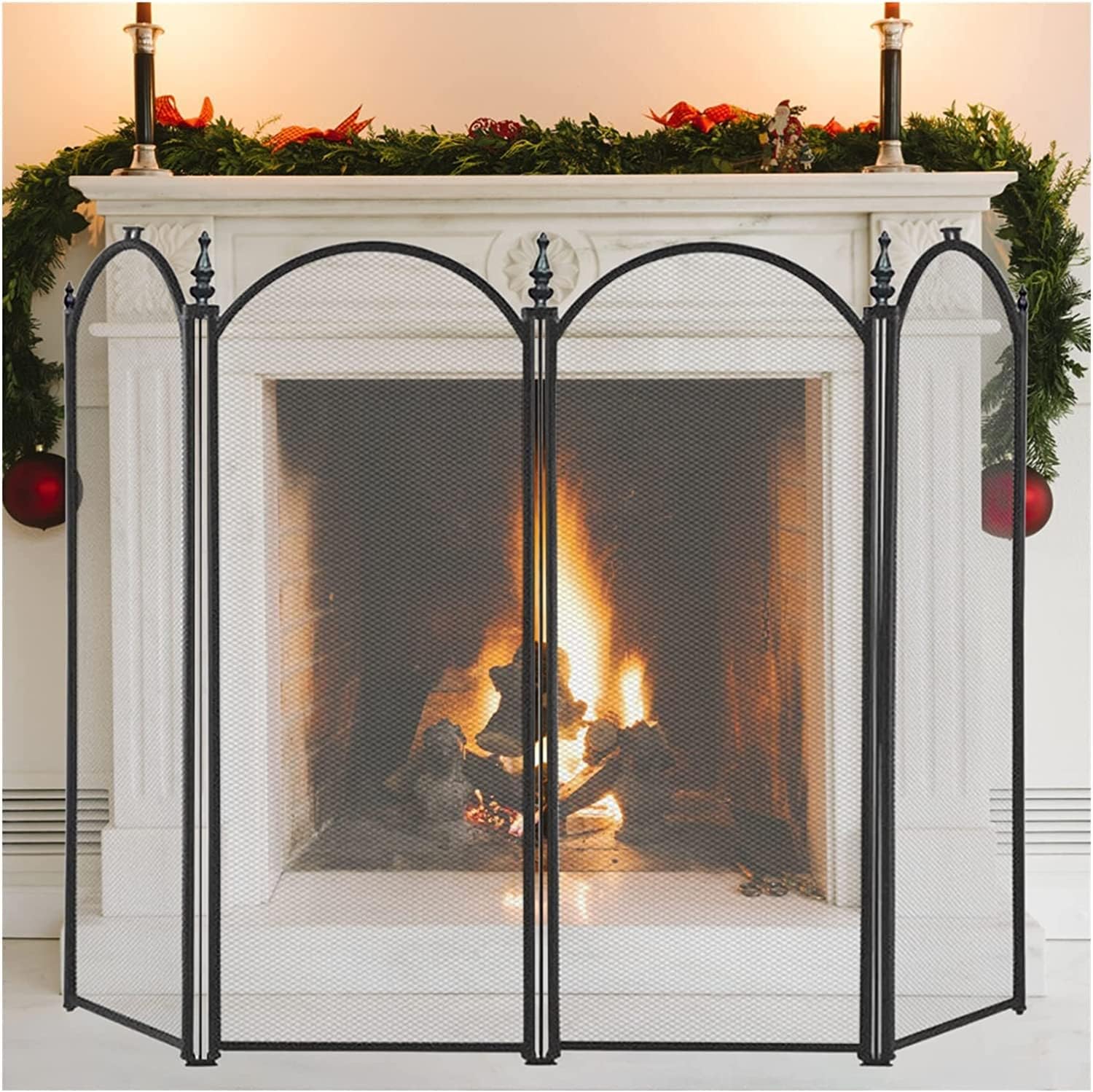 fire Place Screen/Grate Spark Guard Cover Fireplace Screen