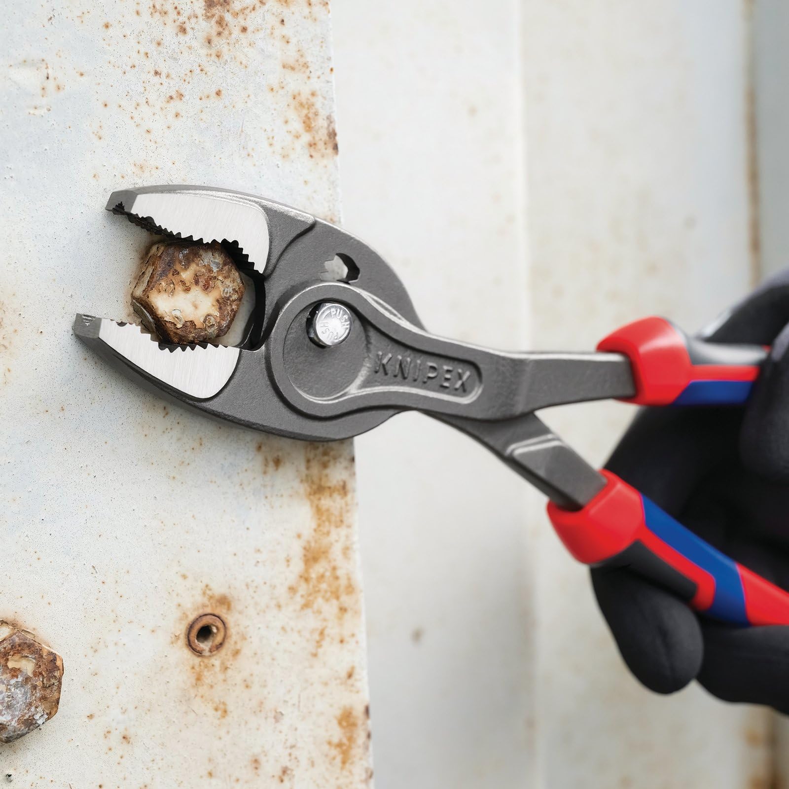 KNIPEX 82 02 250 SB TwinGrip Front and Side Gripping Plier, 257mm, Black, 1 - Image 4