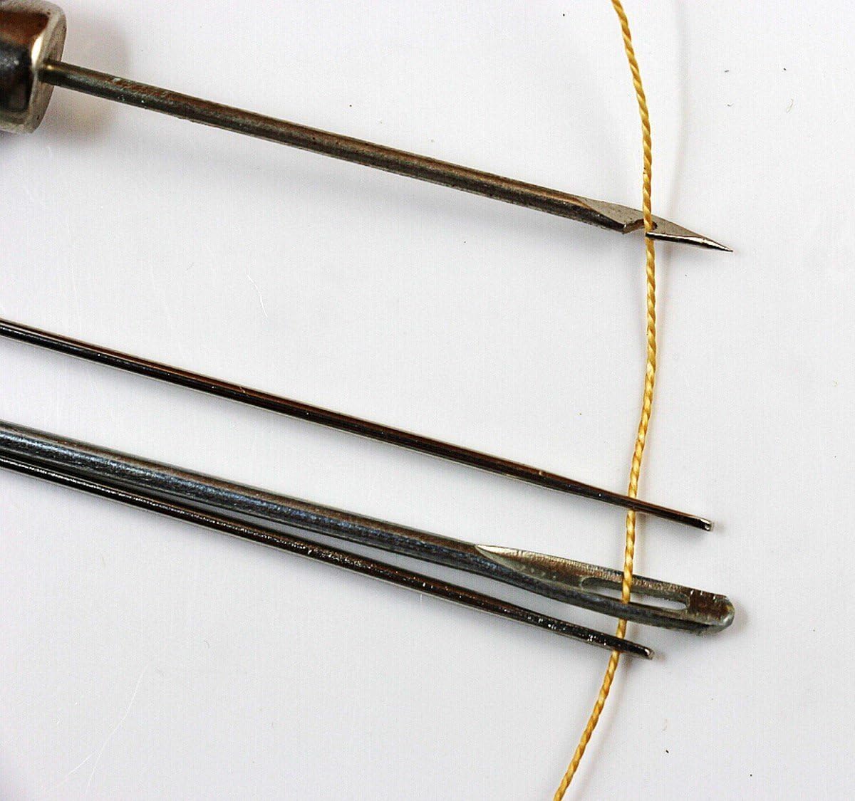 5 Needles + 1 Sewing Awl Hook Hand Stitcher Shoe Repair Tool with 10m Nylon Cord Thread for Shoe Repair,binding, sewing mattresses : Arts, Crafts & Sewing