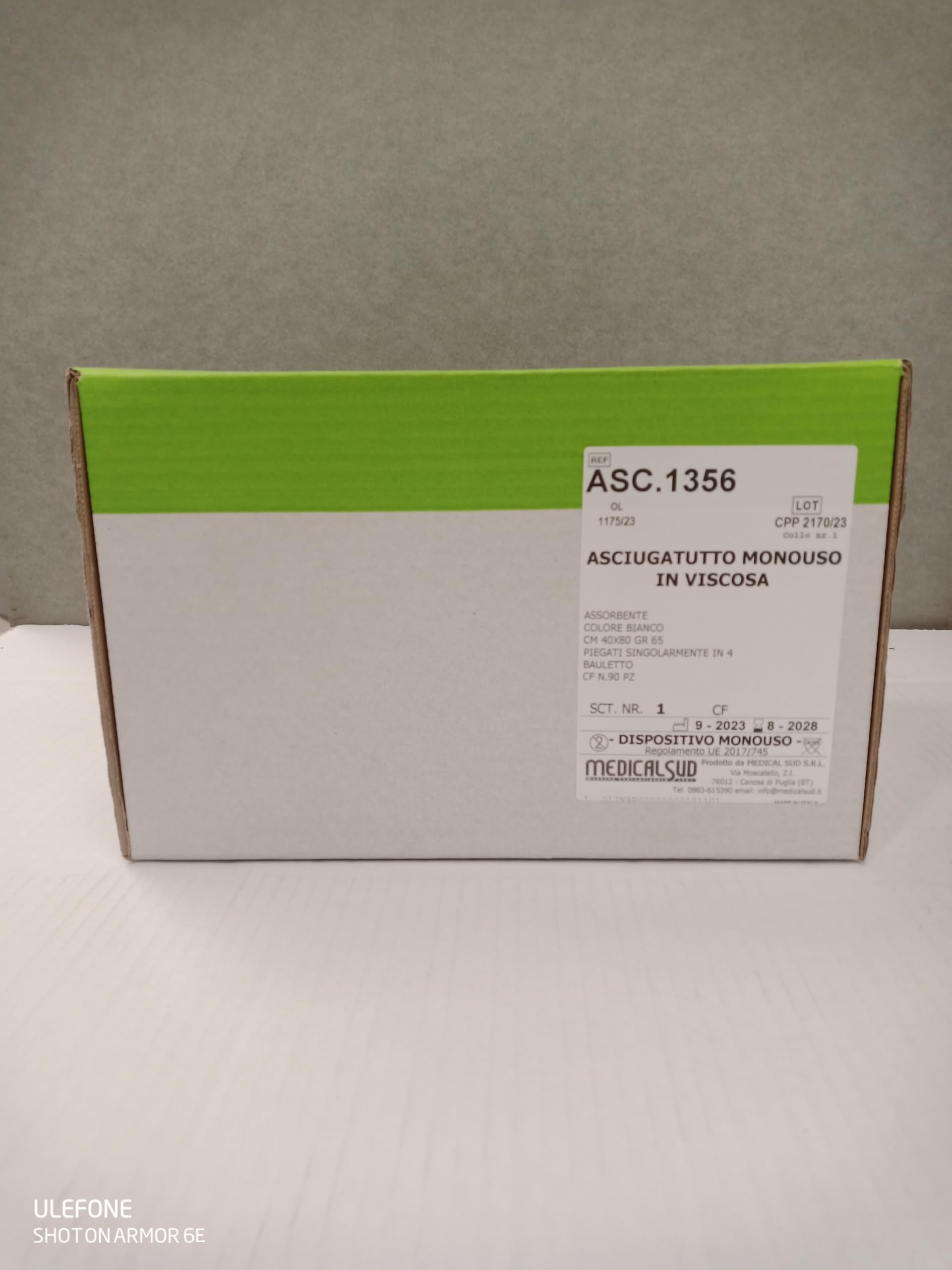 Toallas Desechables Absorbentes 40x80 cm Mixto Viscosa Medical Sud
