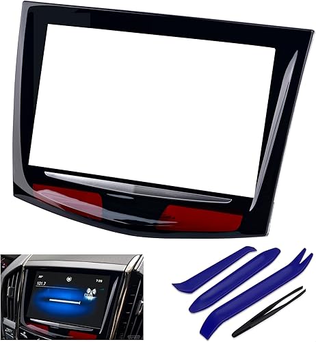 Kixfwpy Pantalla táctil CUE actualizada para Cadillac XTS CTS SRX ATS ESCALADE CUE 2013-2020 más herramientas gratuitas