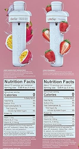 Miniatura 2 de Happy Spade Cirkull - Botella de agua de acero inoxidable rosa de 32 onzas con 2 cartuchos SIP, LifeSip Strawberry & GoSip Passion Dragon Fruit -