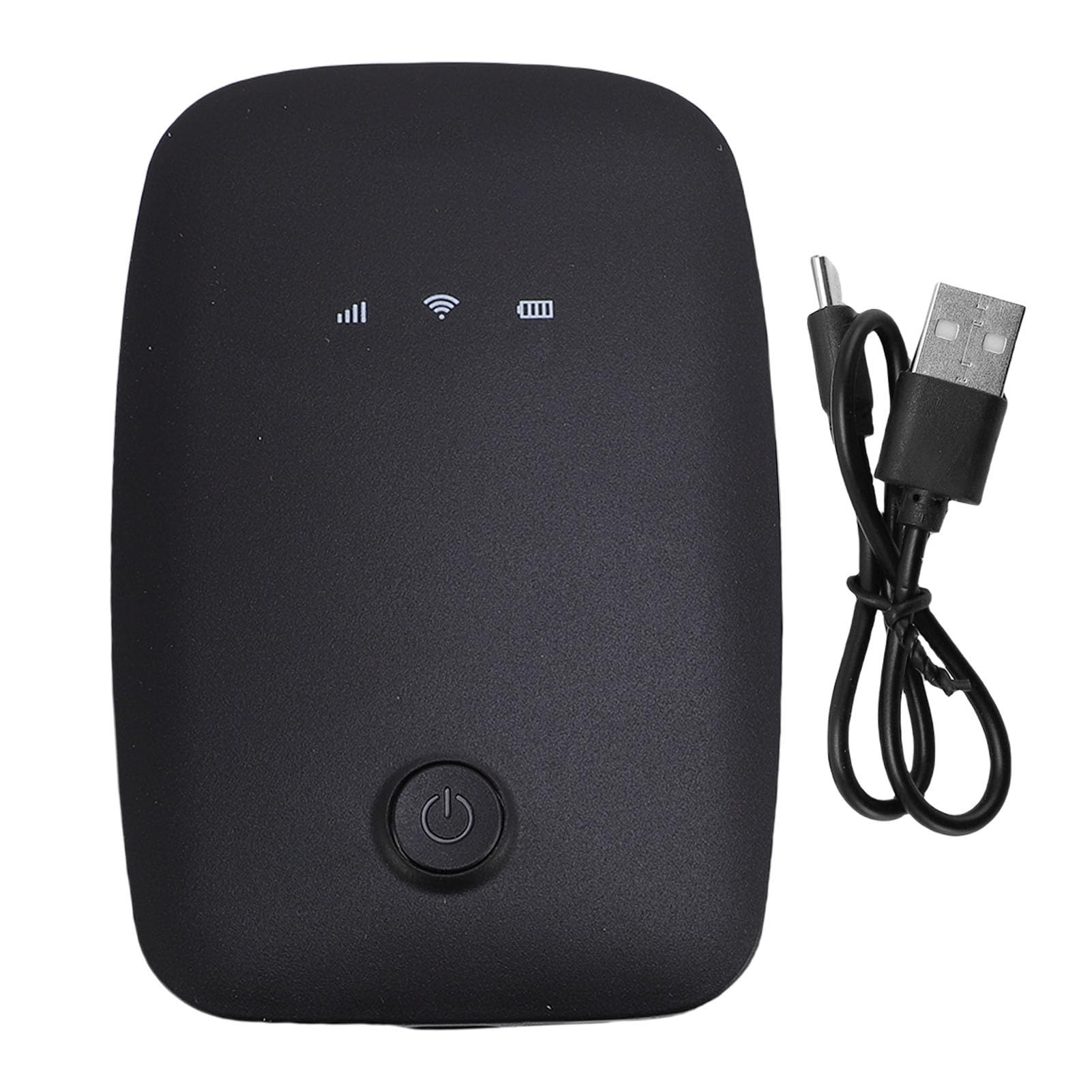 Tosuny Router Wi-Fi Portatile 4G LTE, M3 Mobile Hotspot, per Viaggio | Mobile WiFi Hotspot Device with SIM Slot, 12 Devices, 2100mAh Battery, for Travel, Home, Office