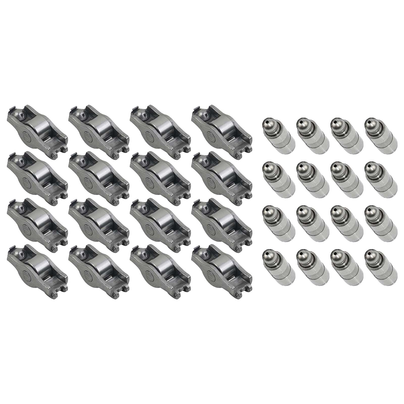 Kit Punterie Bilancieri e Punterie Idrauliche Compatibile con 1.4 1.6 16V 1.6 FSI 036109411C 036109411D