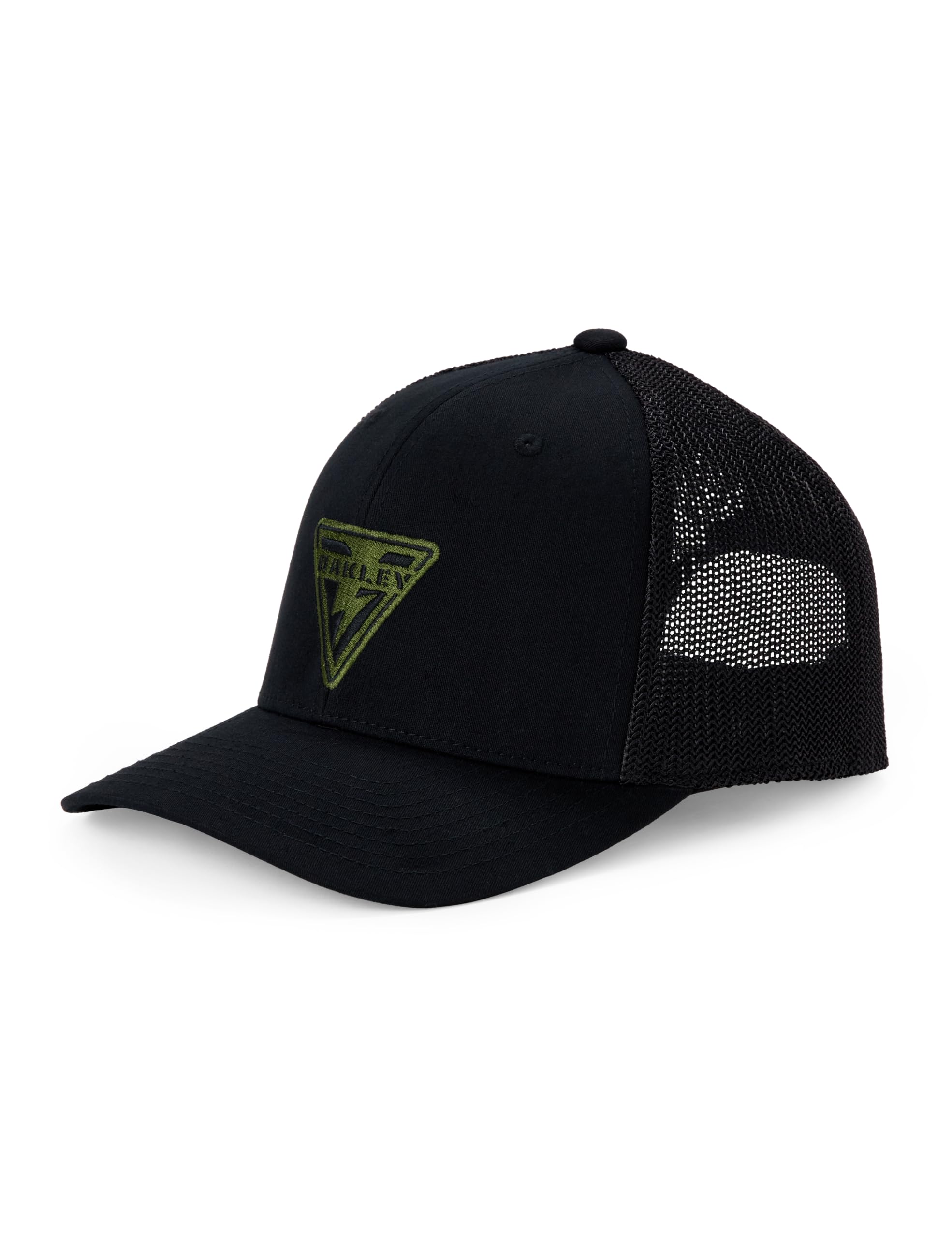 Oakley SI Men's Standard Issue Snapback Cap Baseball, Black/Dark Brush Logo, One Size