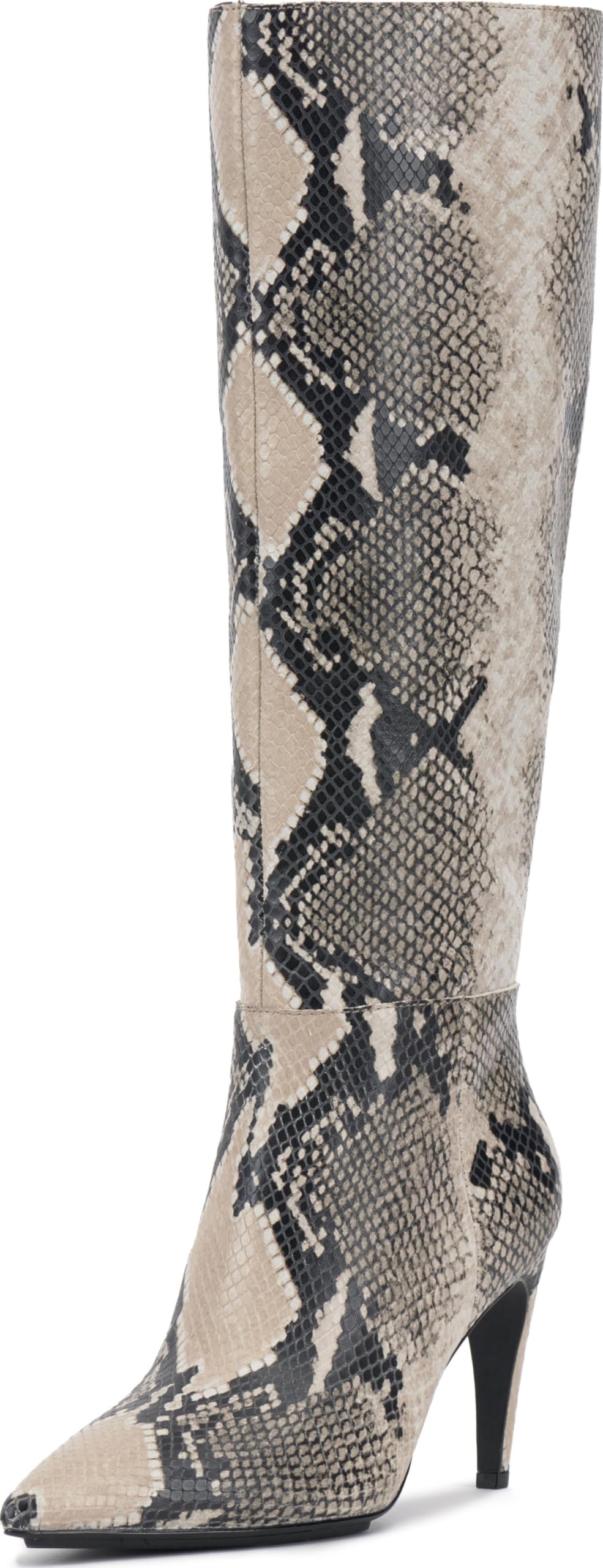 Bottes hautes Brigitte confort absolu coupe mollet large taille 37 - 8