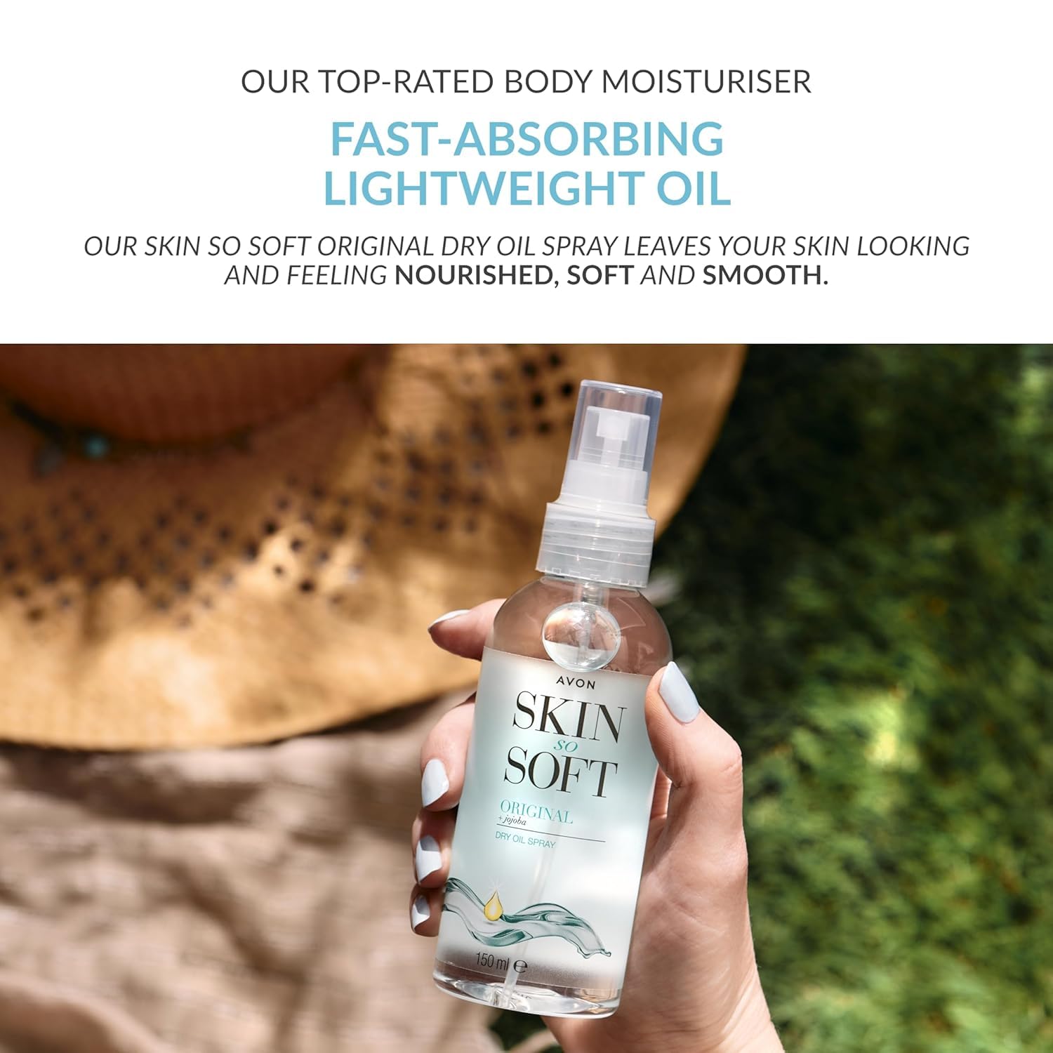 Avon Skin So Soft Original Dry Oil Spray 4 x 150ml.