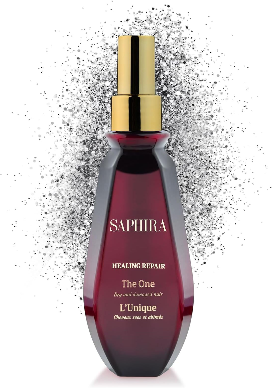 SAPHIRA The One Leave-on Spray Mask for All Hair Types | Detangler, Controls Frizz, Heat & Color Protectant | Sulfate & Paraben Free, 90 ml