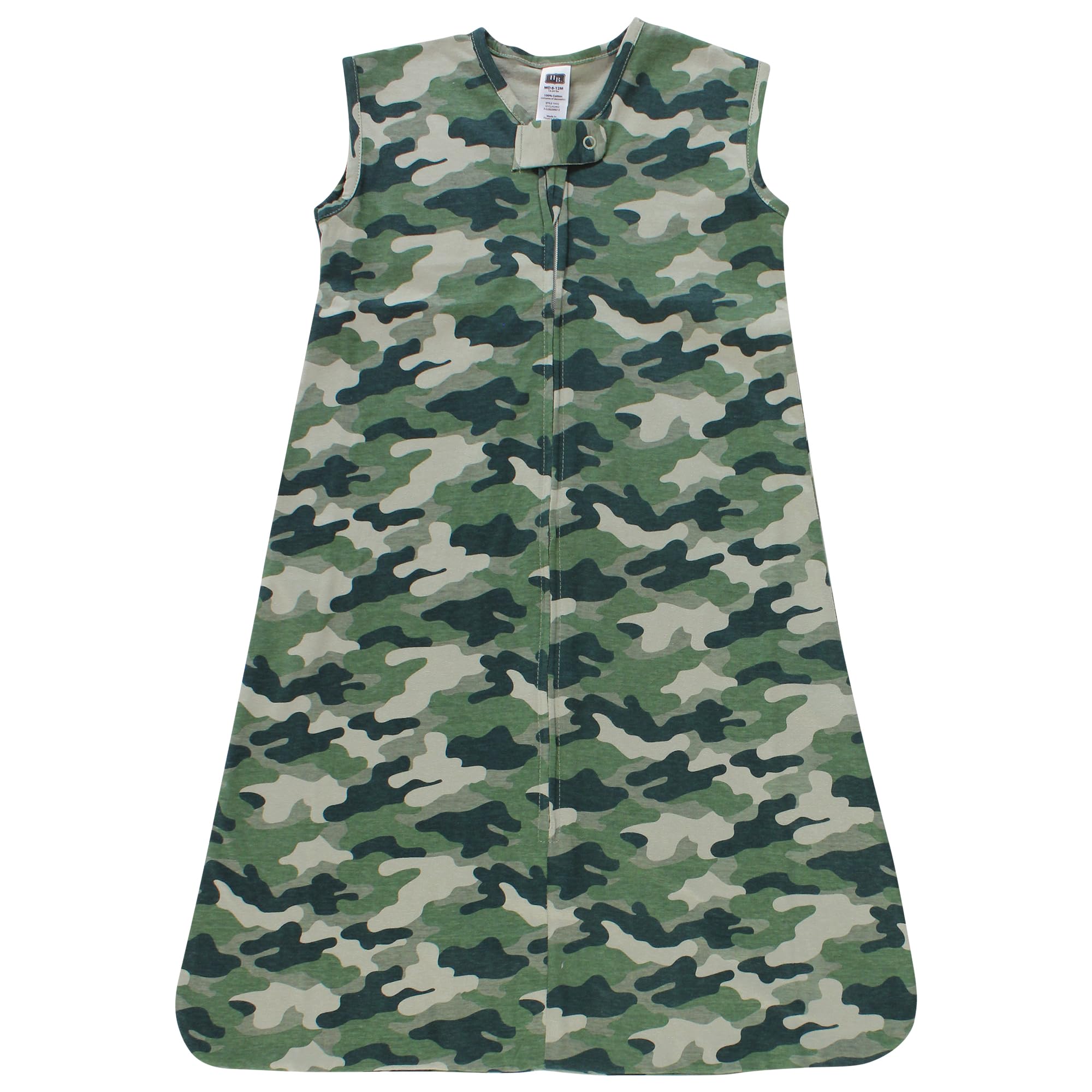 Hudson Baby Unisex BabyCotton Sleeveless Wearable Sleeping Bag, Sack, Blanket
