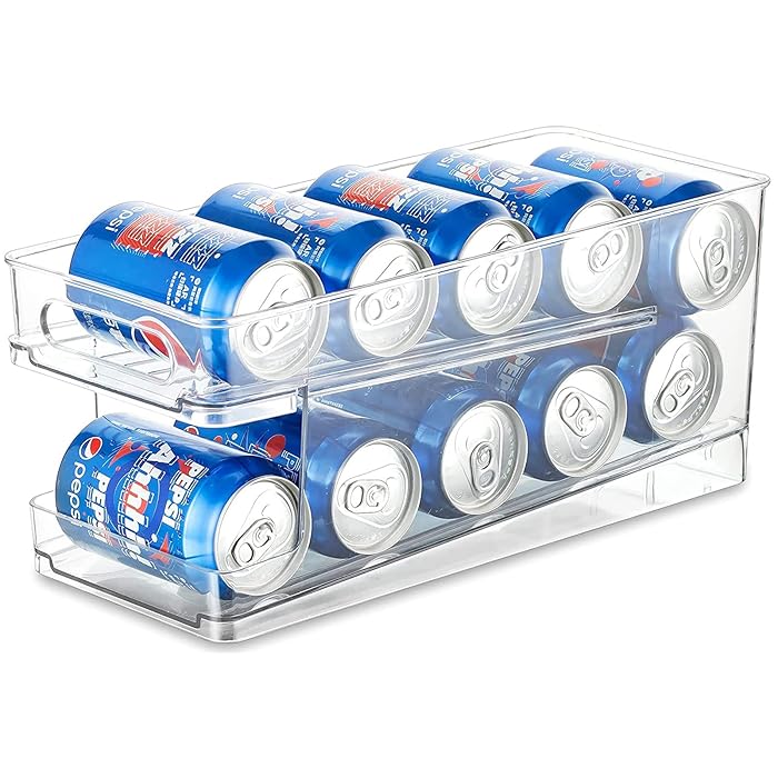 Buy Soda Can Dispenser Organizer for Refrigerator, UHOOME Fridge