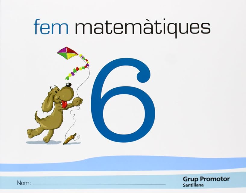 Portada de Mes Matematiques 6 Catala 5 Anys