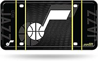 Vista 52 de Rico Industries Etiqueta de metal de baloncesto de la NBA de 6 x 12 pulgadas, ideal para camiones/coches/SUV
