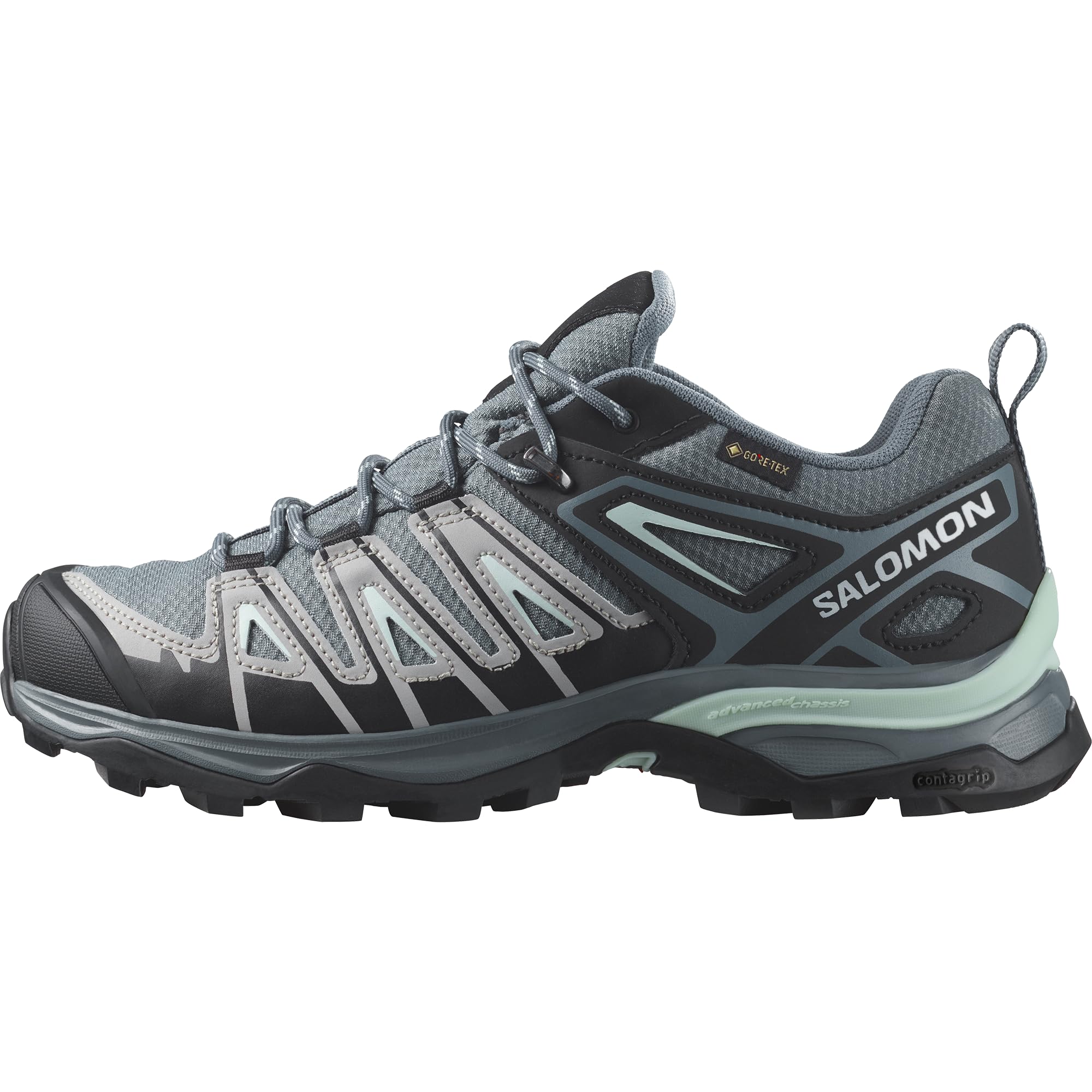 Salomon X Ultra Pioneer Gore-tex damskie buty outdoorowe, wodoszczelne, w każdych warunkach pogodowych, bezpieczne trzymanie stopy, stabilne i amortyzujące