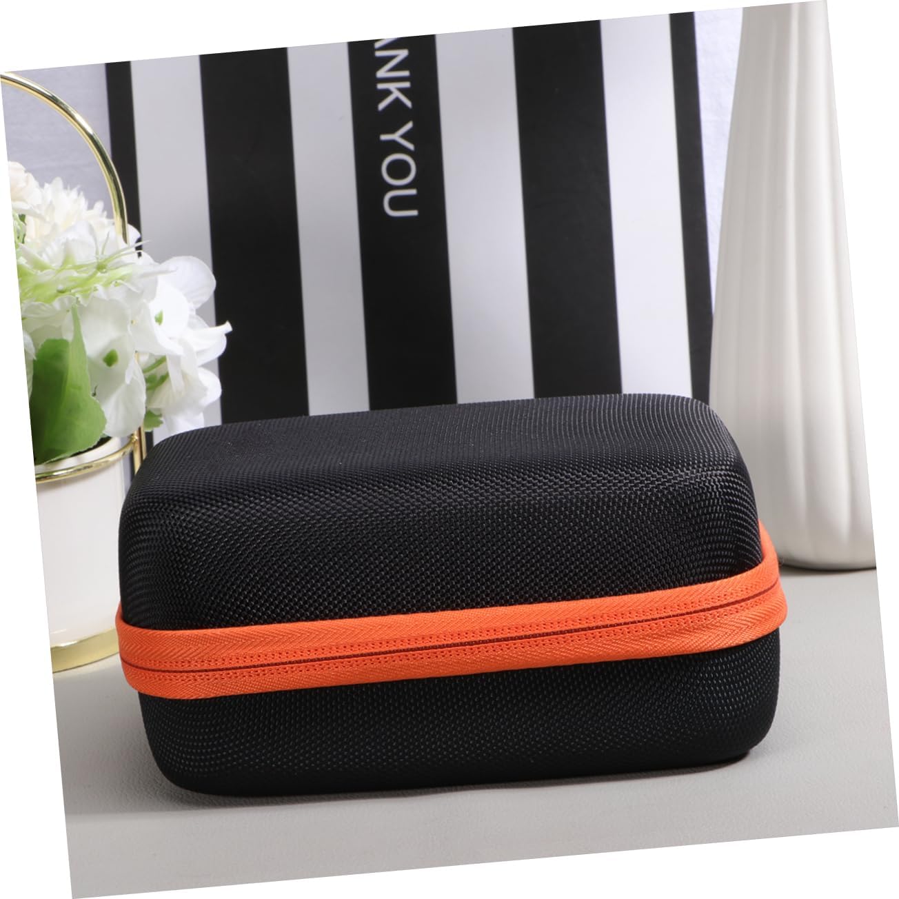 MERRYHAPY 2pcs Slot Storage Case Shockproof Carrying Bag for Bottles Water-resistant Eva for Travel