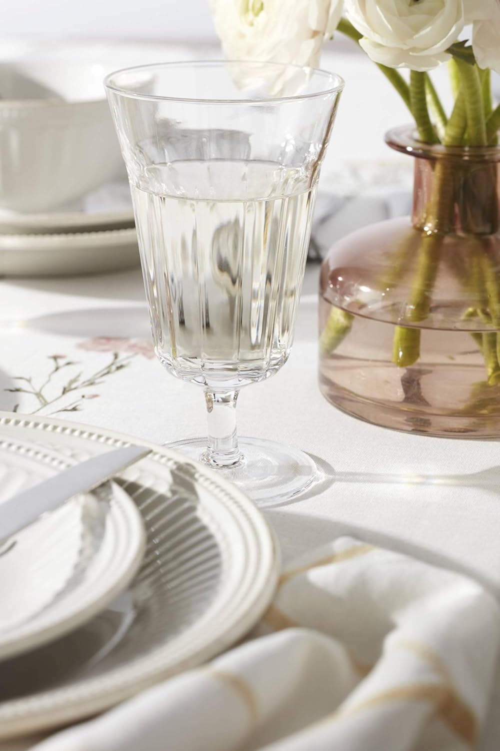 Lenox French Perle Groove 12-Piece Plate & Bowl Set, 23.05 LB, White - Image 7