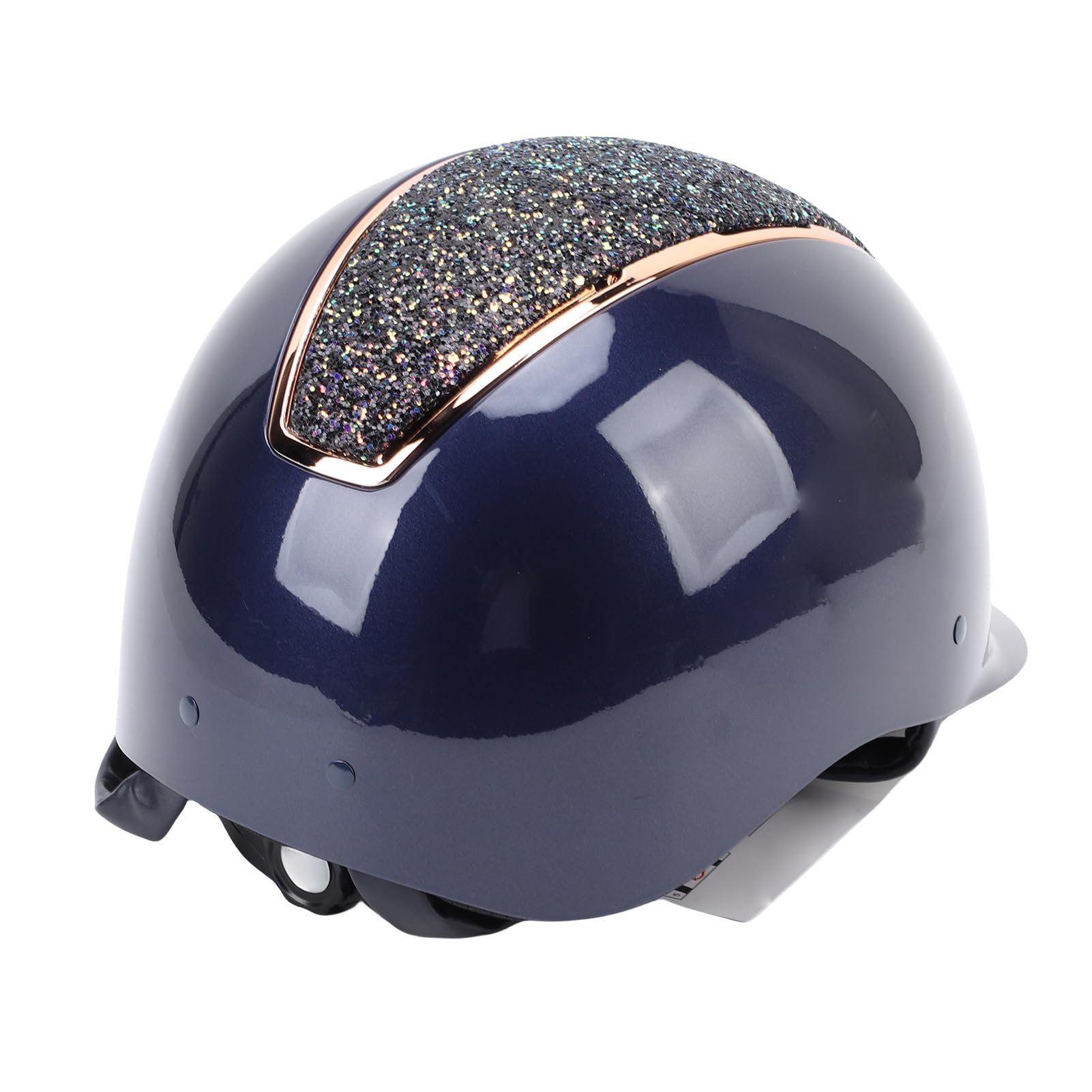 Drfeify Kask Szkolny Deluxe, Amortyzujący, Szybkoschnący, Regulowany, Oddychający, Ochronny Kask Jeździecki ABS EPS do Jazdy Konnej (L)
