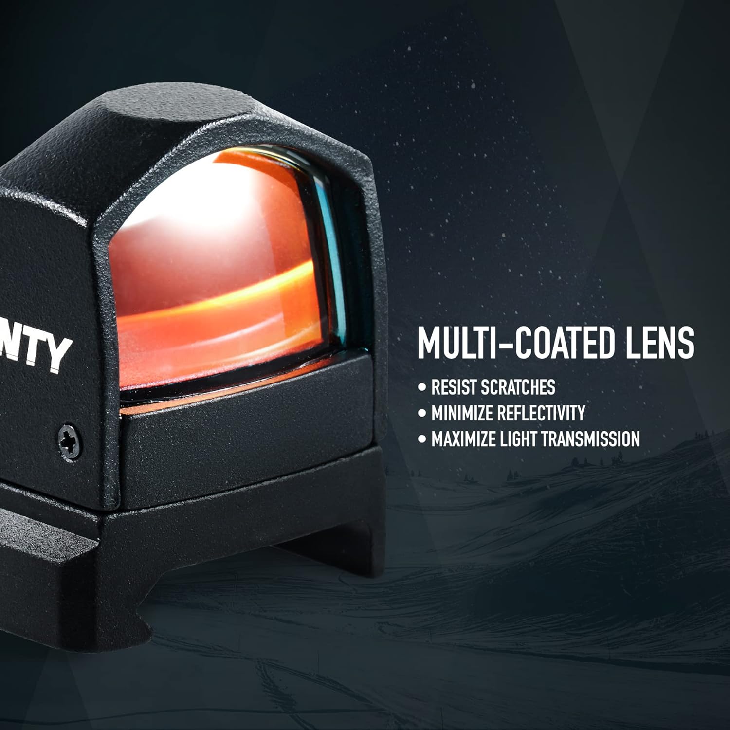 Pinty Pro 3 MOA Red Dot Sight with Built-in Picatinny Weaver Rail Mini Red Dot Reflex Sight : Sports & Outdoors