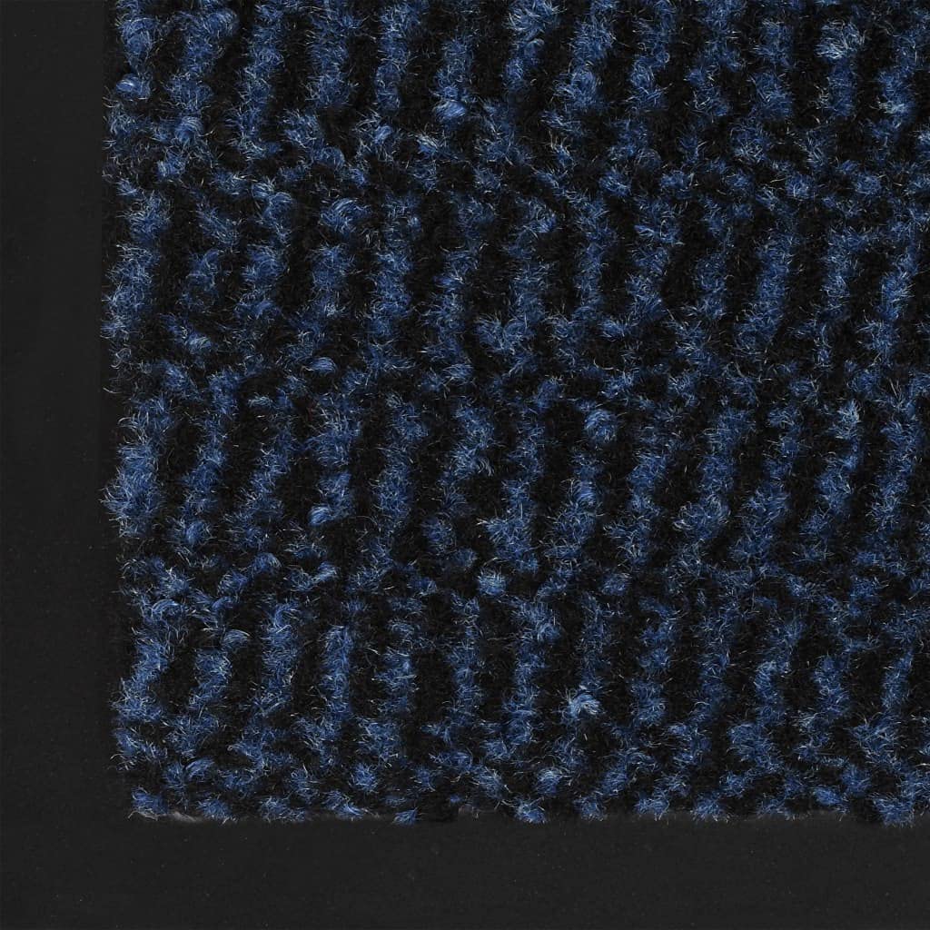 Felpudo rectangular de 40 x 60 cm, 2 unidades, 40 x 60 cm, color antracita