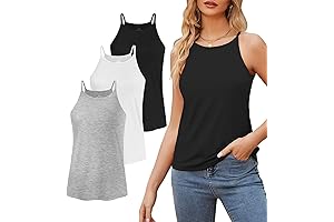 High Neck Tank Top for Women