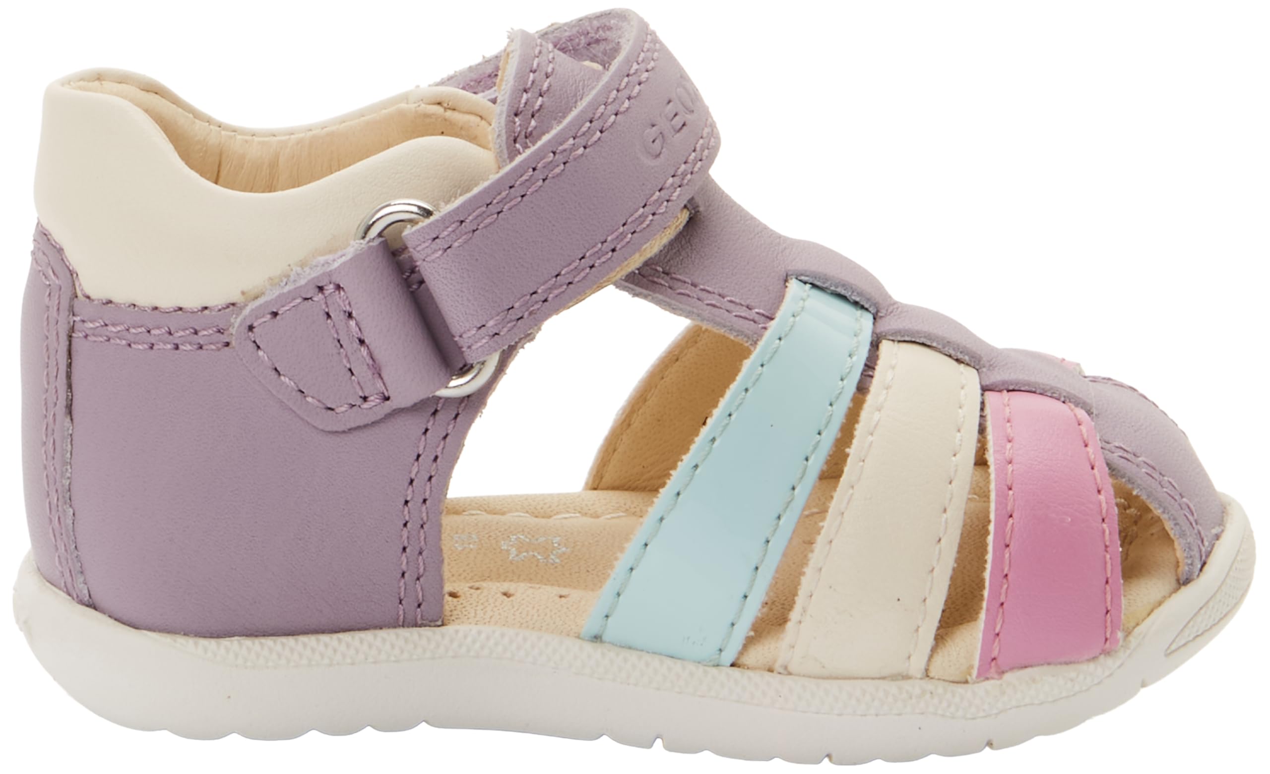 Geox BABY GIRL B SANDAL MACCHIA GIR FIRST STEPS LILAC/WATERSEA 22_EU – Bild 4
