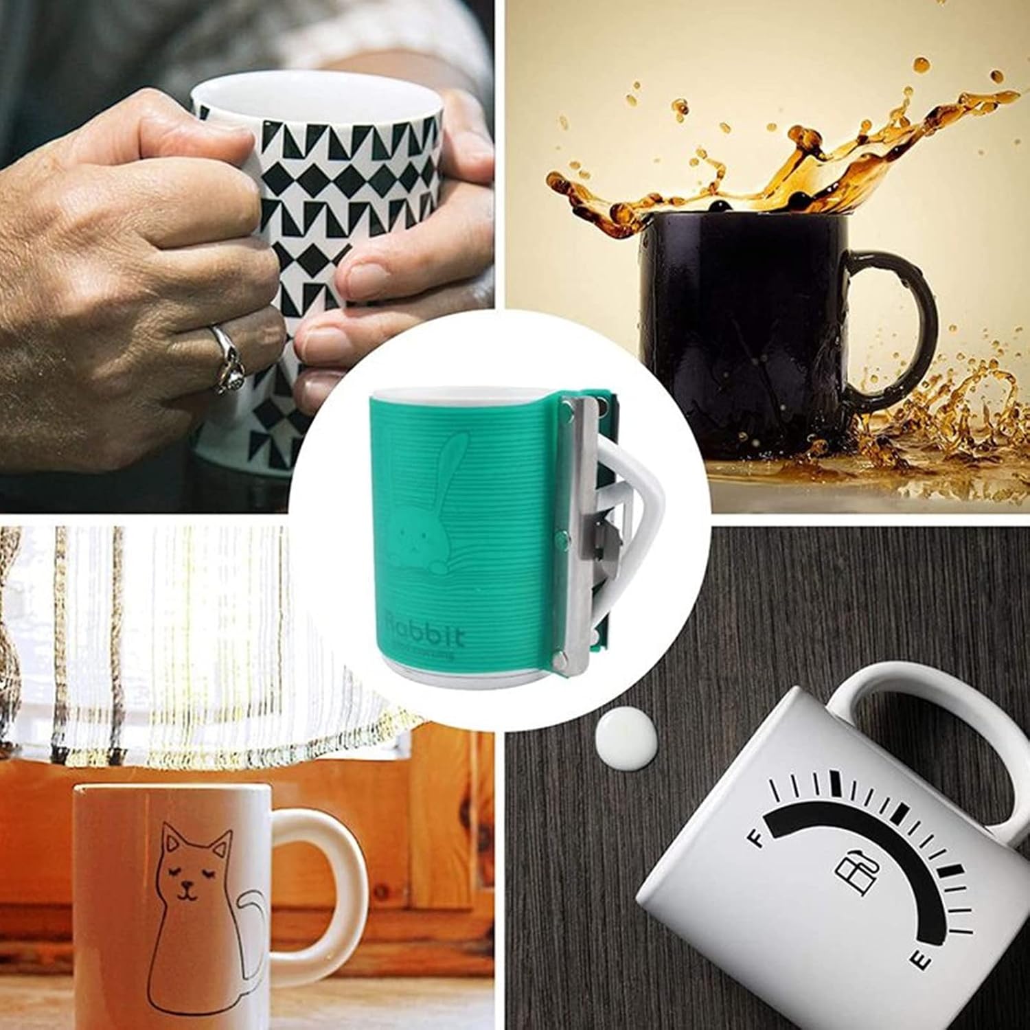 Heat Press Mug Clamp, Adjustable Cup Clamp for Sublimation, Mug Printing Tool for Home and Small Business Use
