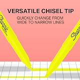 Sharpie Accent Pocket-Style Highlighters, 2 Fluorescent Yellow Highlighters (27162PP) – view 4