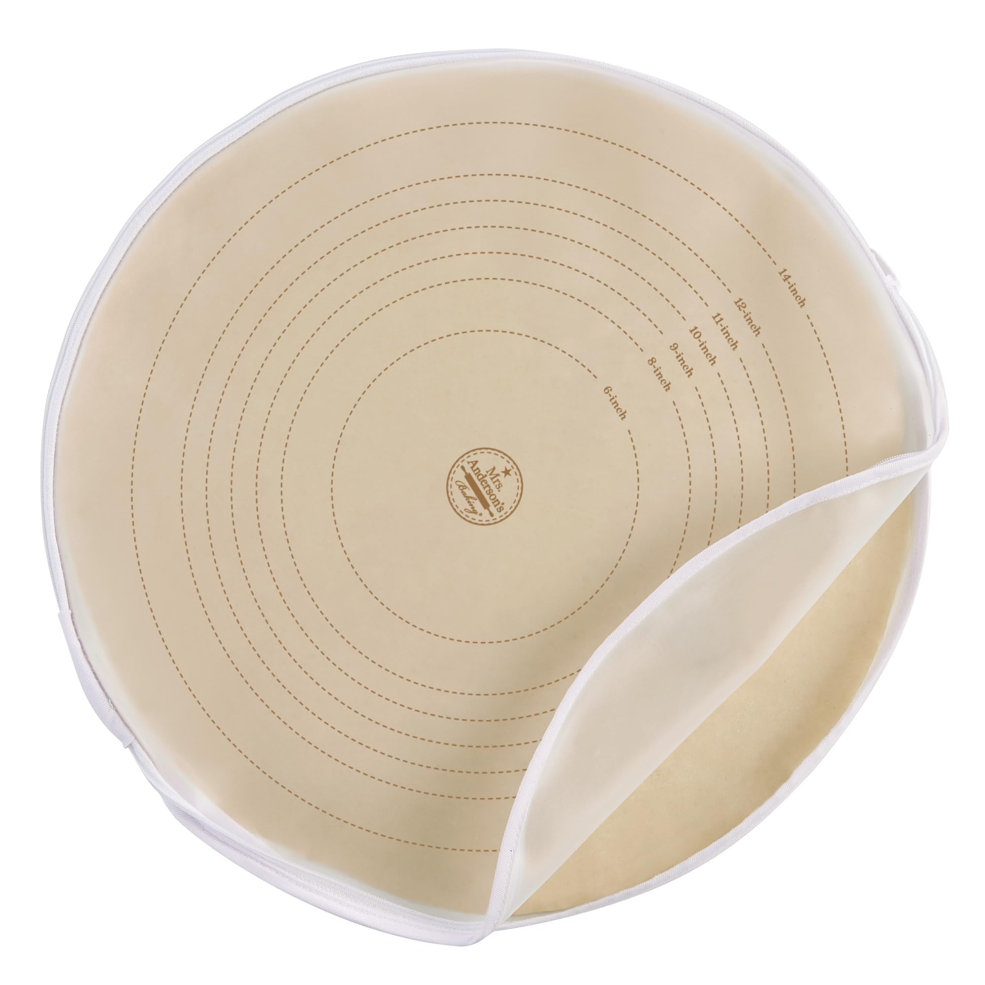 Mrs. Anderson's Baking Bolsa de silicona para tartas de 40,6 cm, antiadherente
