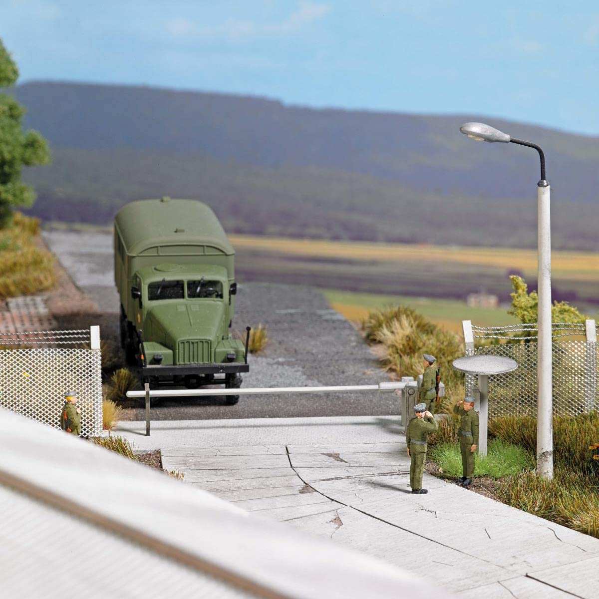 Busch Kontrolldurchlassposten H0 décor de précision bu1931 pour maquette