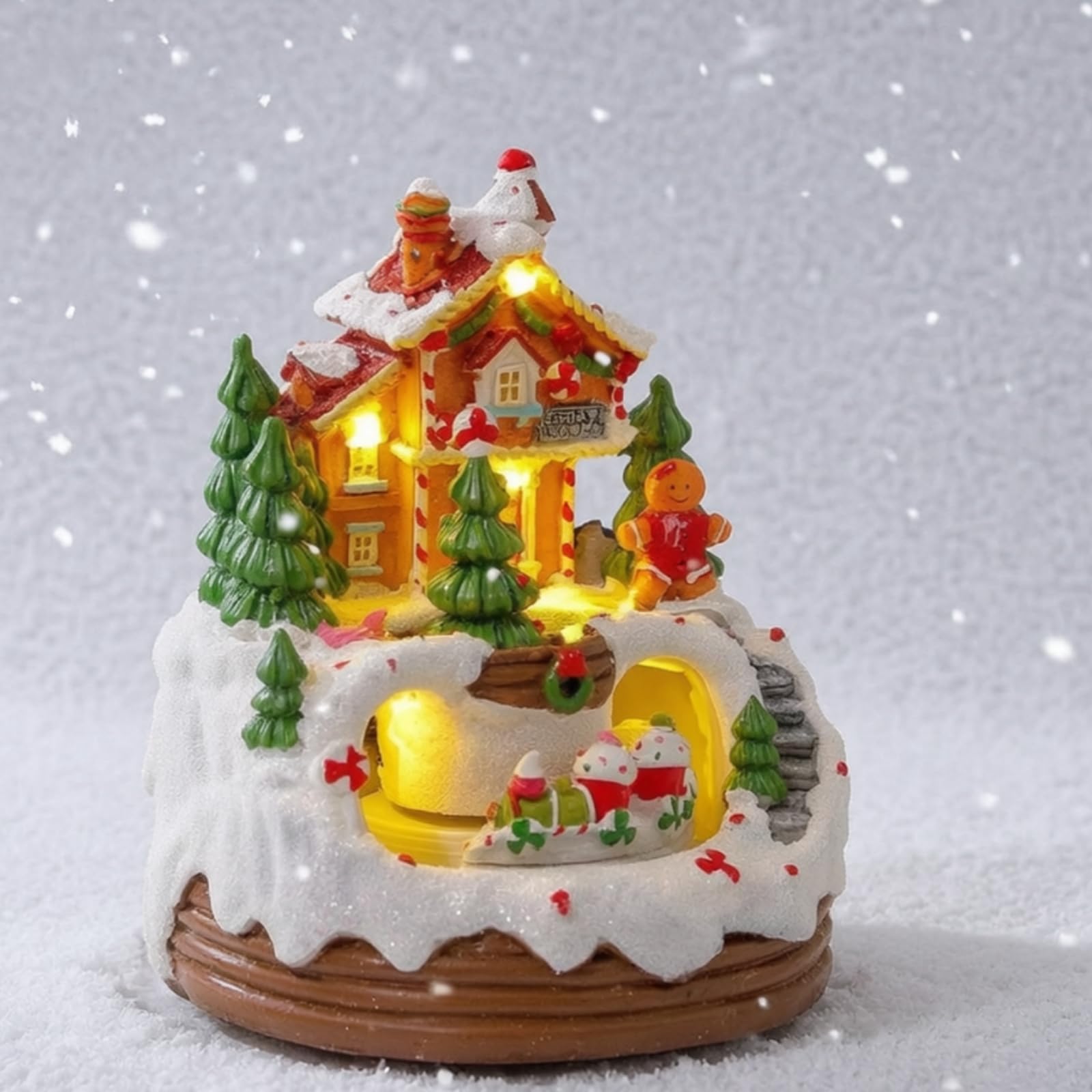 B Baosity Village Noël avec Éclairage