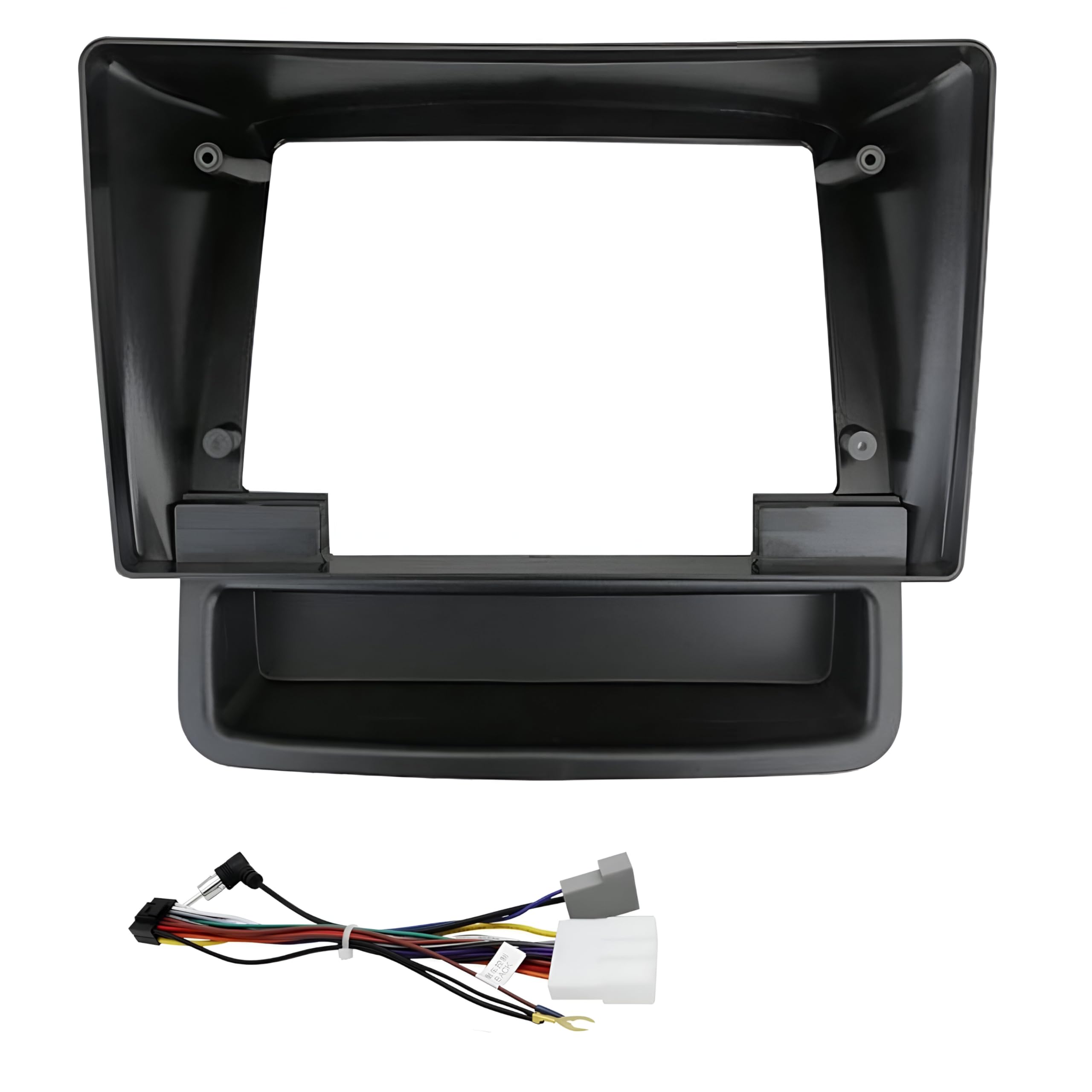 sound-way Kit Montaje Autoradio, Marco 10.1" Pulgadas Radio para Coche, Adaptador Compatible con Nissan Primastar (J4) 2011-2015 / Opel Vivaro (X83) 2011-2014 / Renault Trafic II (EL/FL/JL) 2011-2014