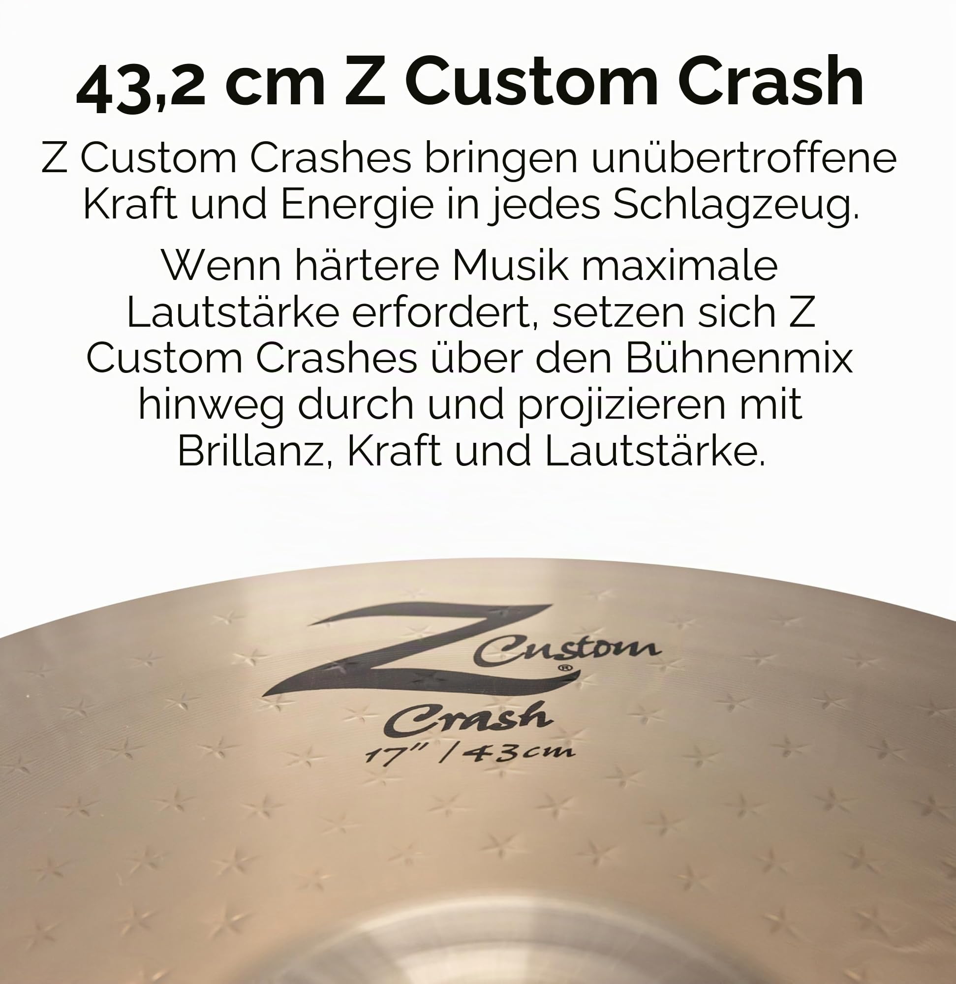 Zildjian Z Custom Crash 17" - Crash Becken