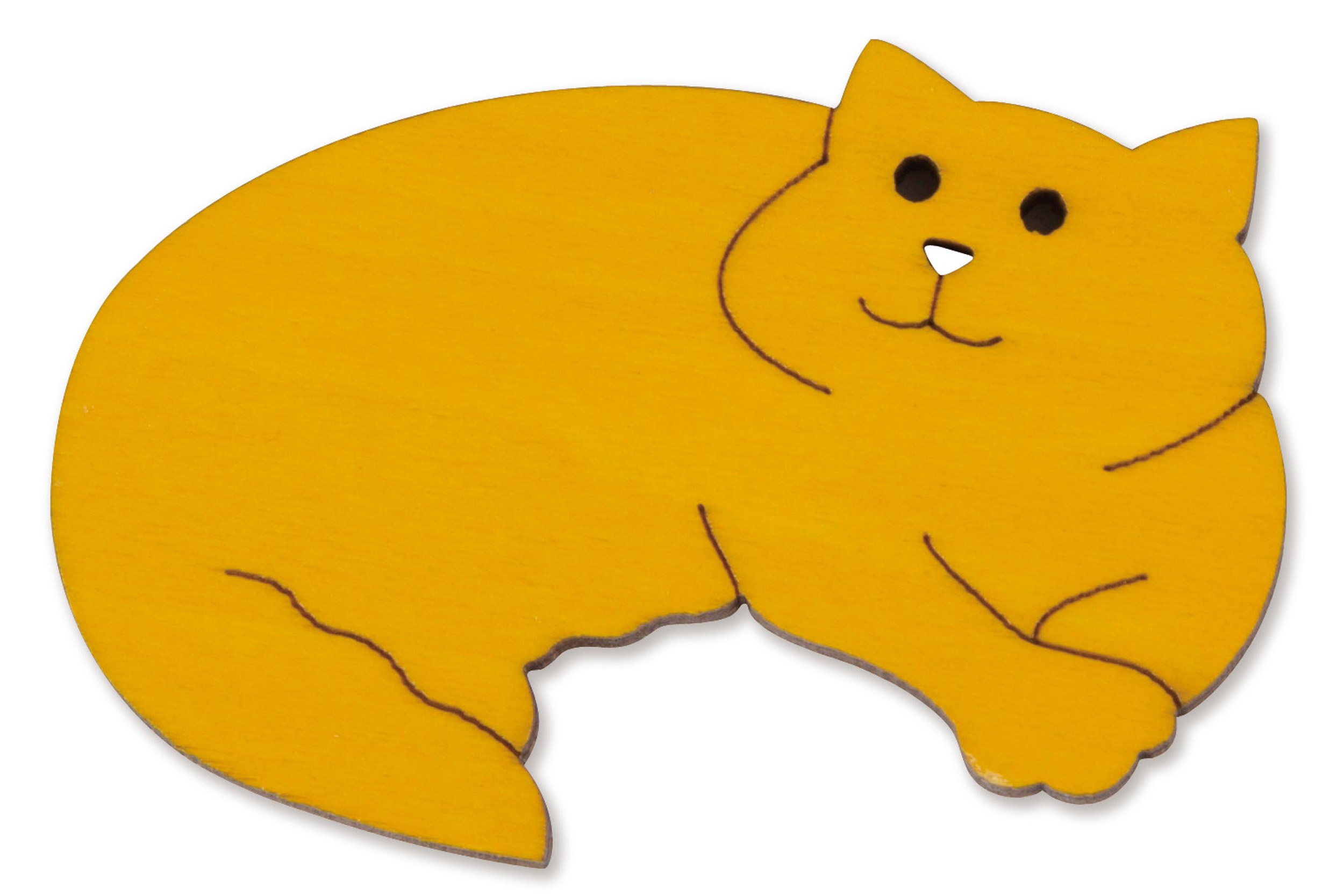 Hape – e6514 George Luck – Puzzle (Cinco Gatos en un – 6 Piezas