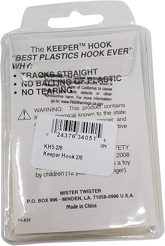 Miniatura 4 de Mister Twister Gancho de retención 2,0, bronce (KH5-2/0)