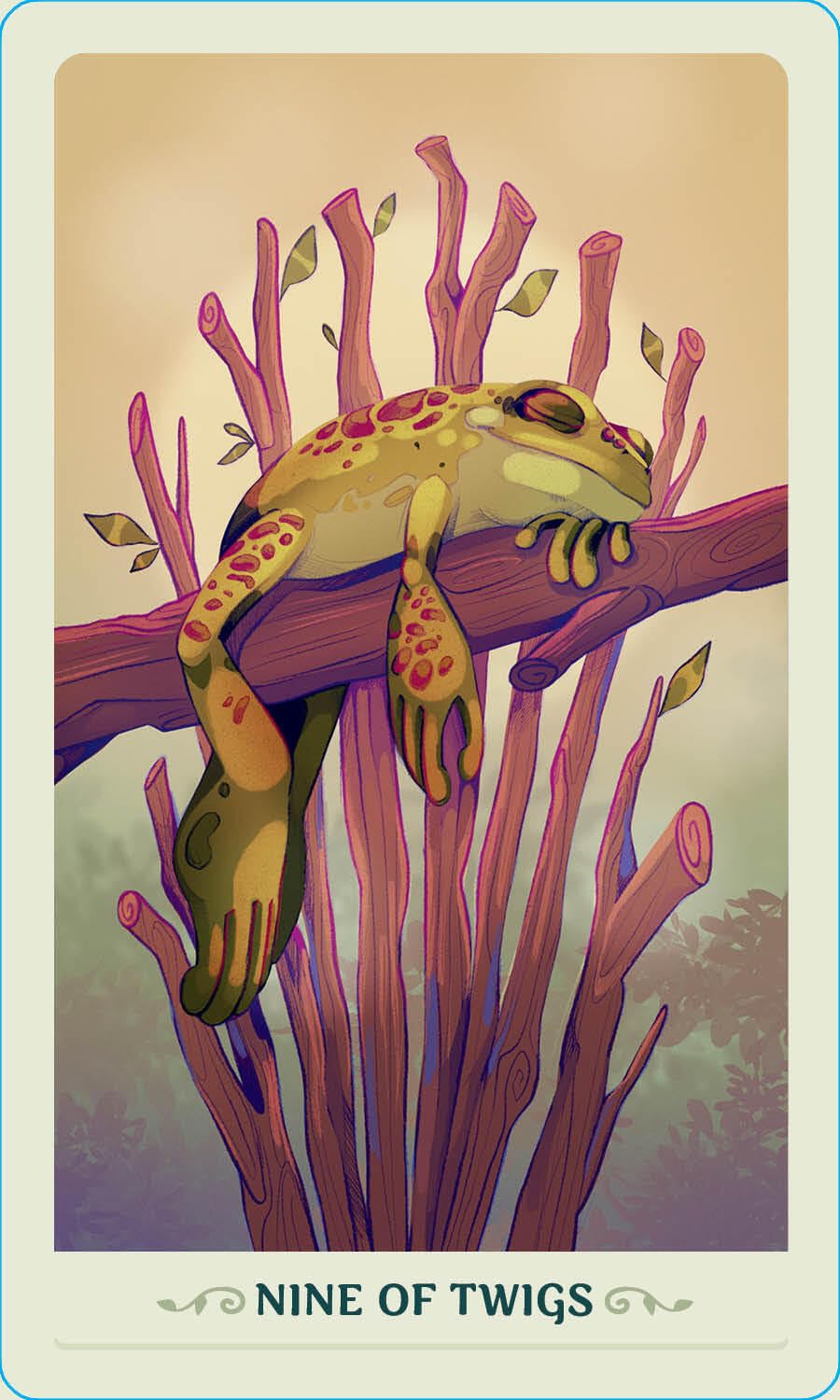 Fortunate Frogs: Tarot Deck and Guidebook