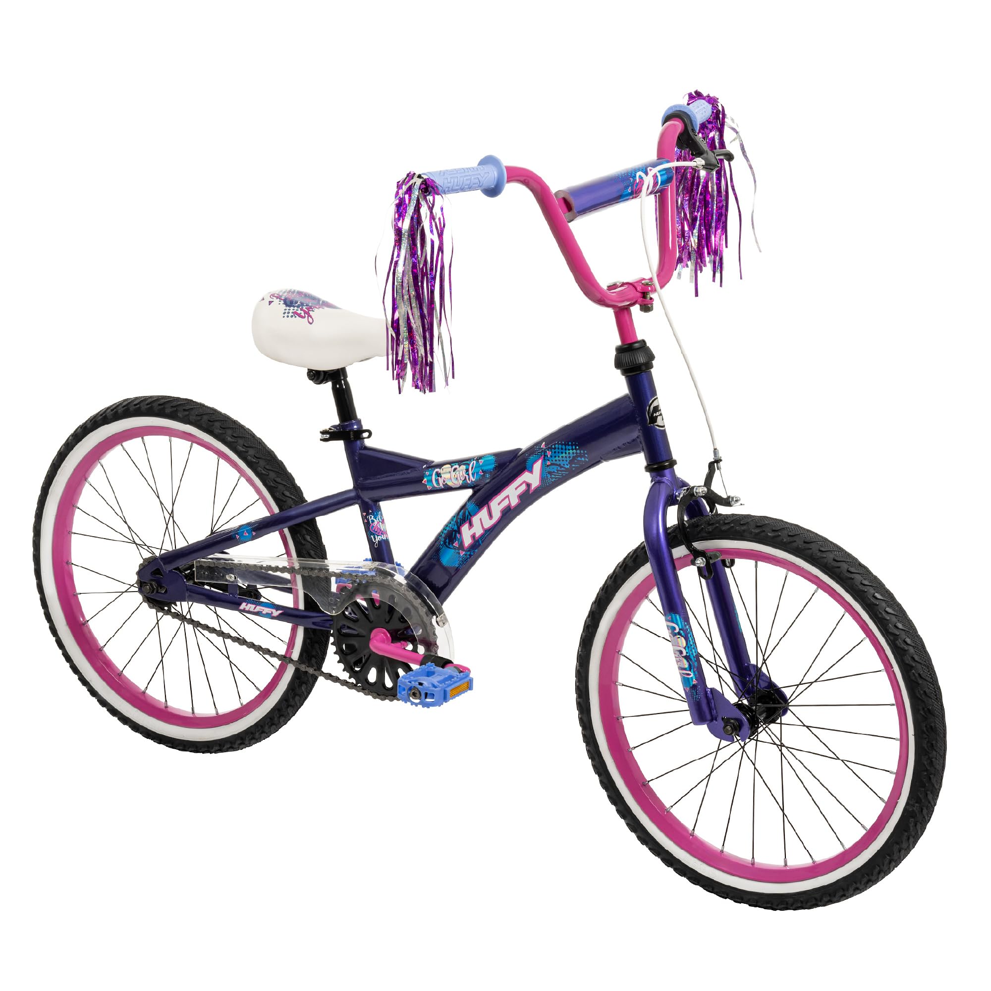Huffy Kids Bike Go Girl & Ignyte 20 inch, Quick Connect or Regular Assembly, Kickstand Included