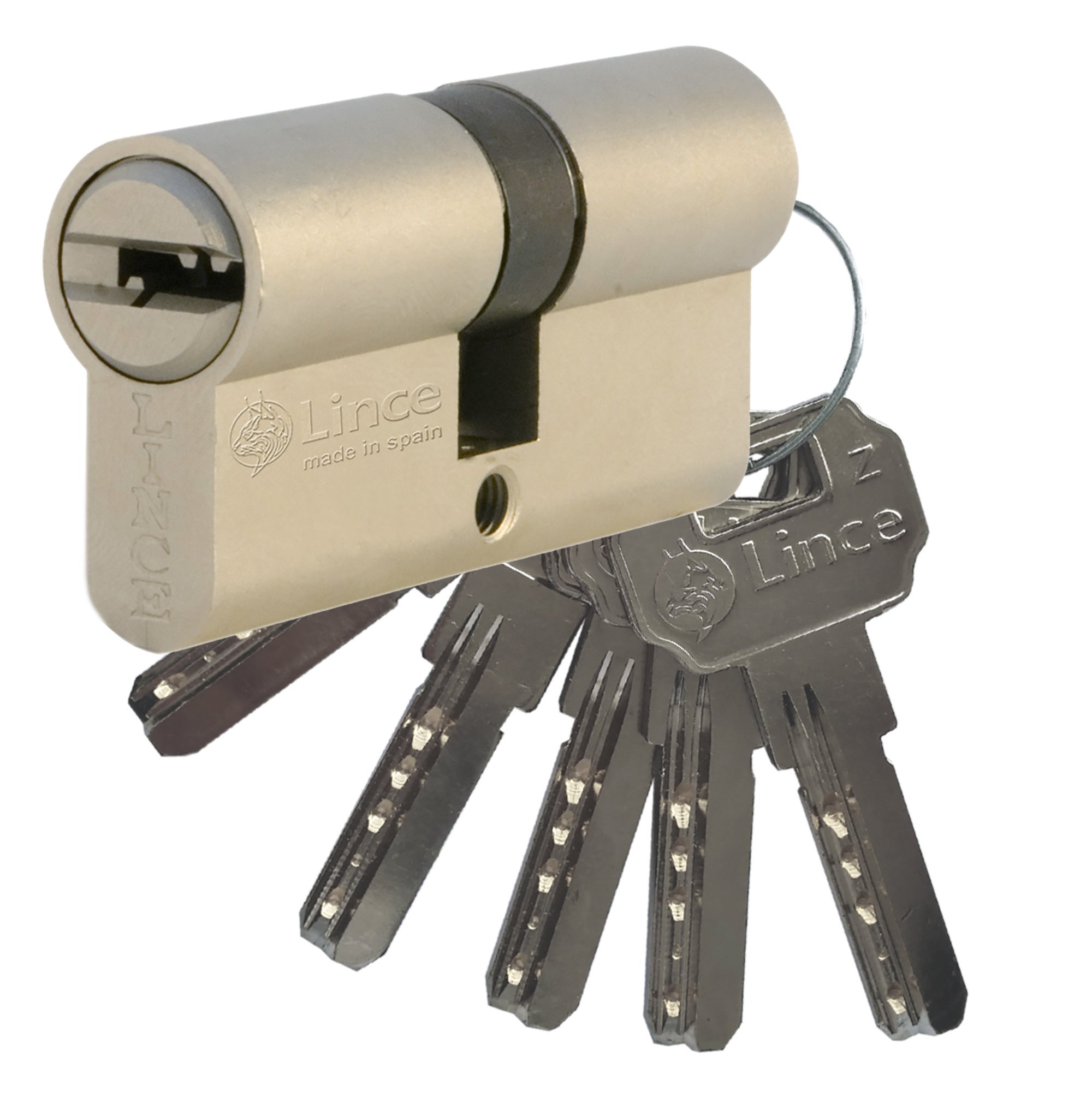 Cylindre Double Entrée Pour Serrure 12217 - LINCE