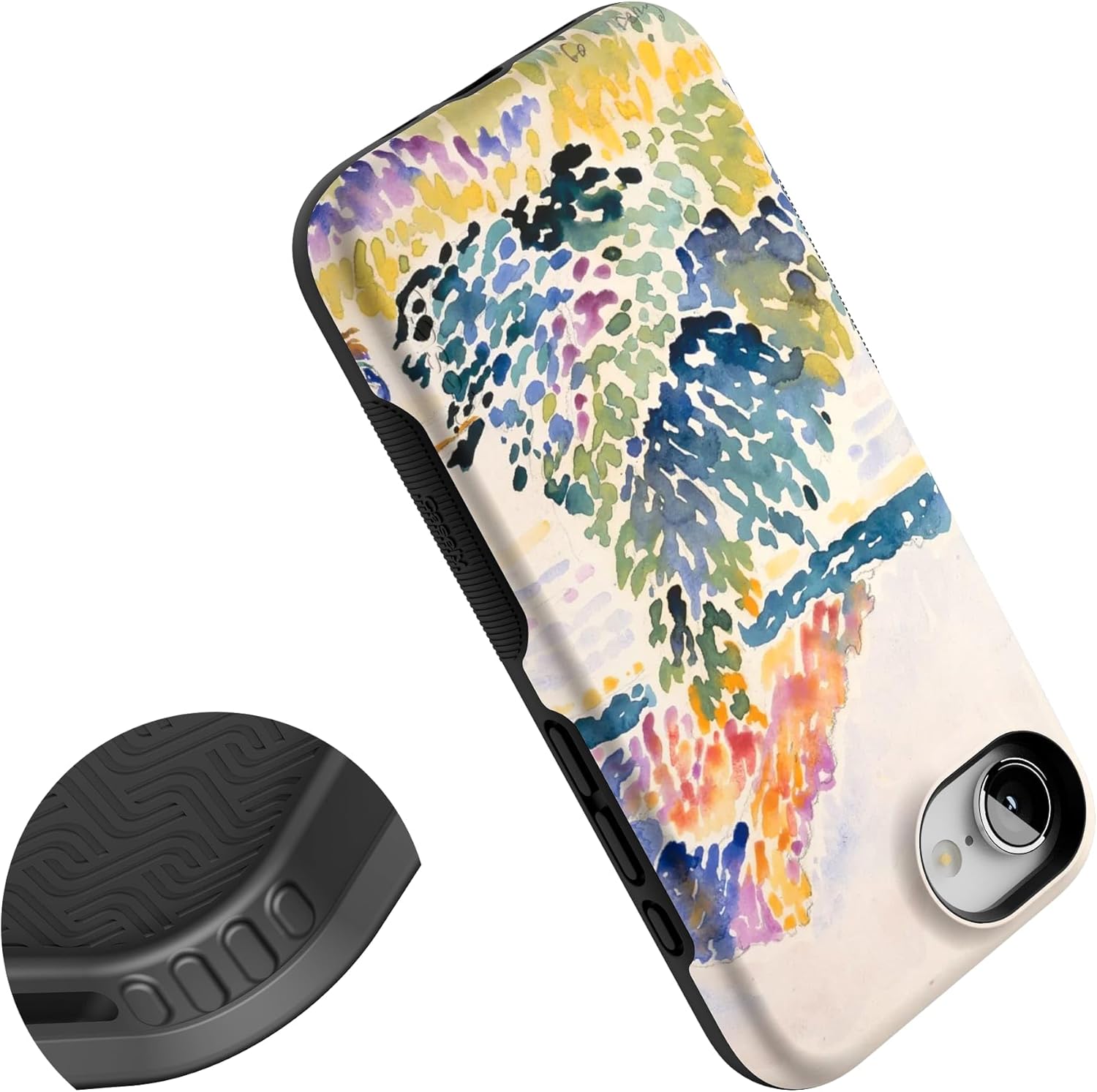 Casely iPhone 16e Case | Calm Waters | The Met Museum | Bold Protective Design | Compatible with MagSafe