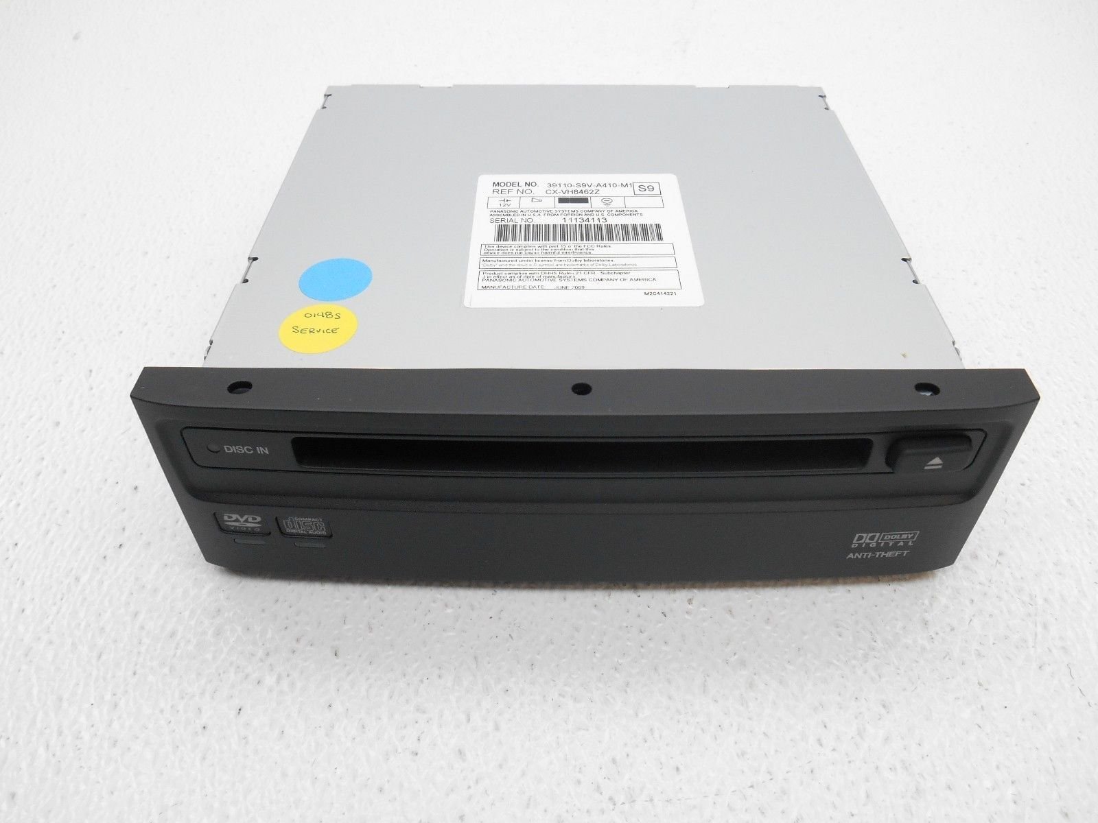 2005 Honda Pilot In-Dash DVD Player Drive 39110-S9V-A410-M1