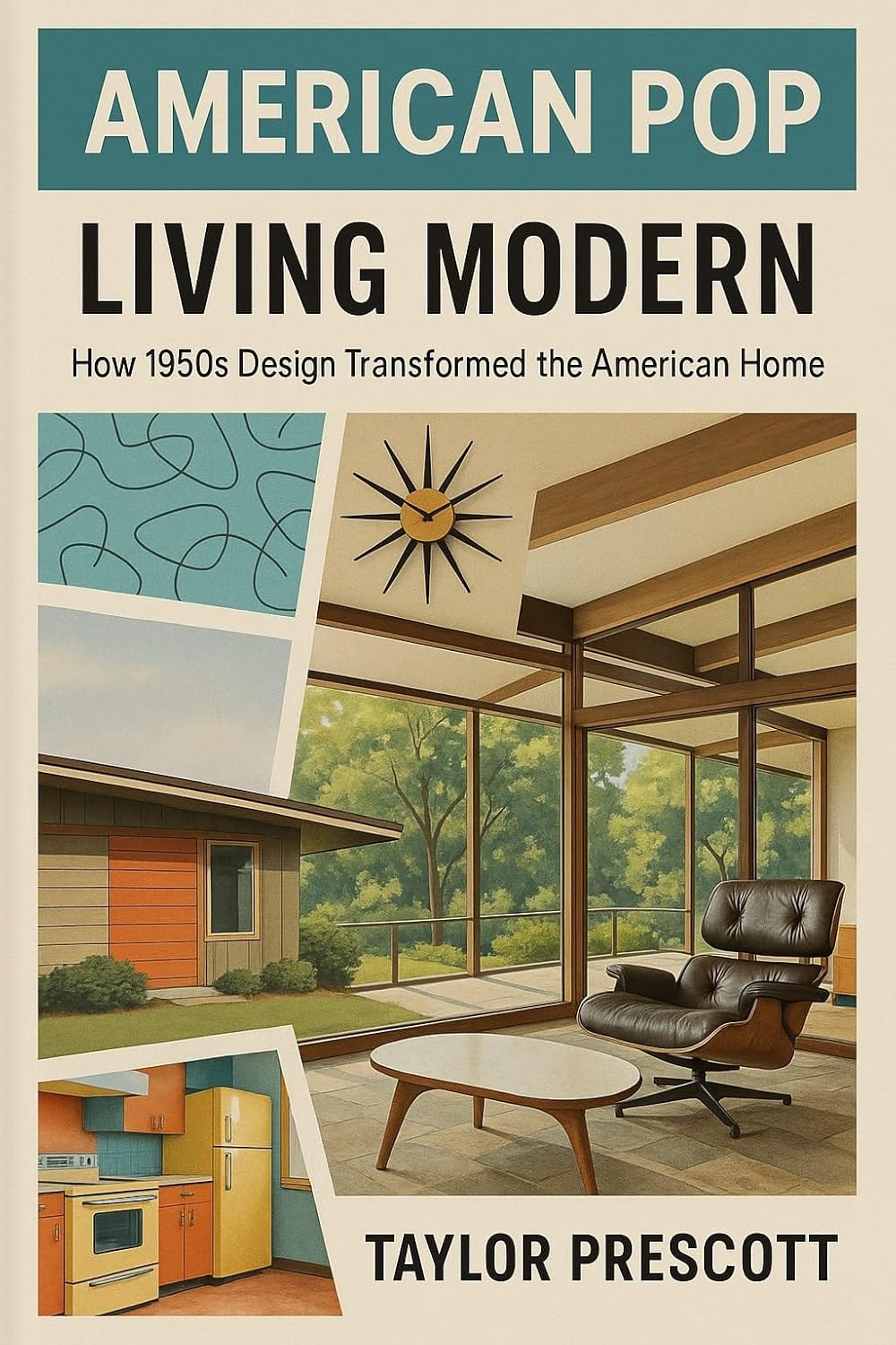 American Pop—Living Modern: How 1950s Design Transformed the American Home      Kindle Edition