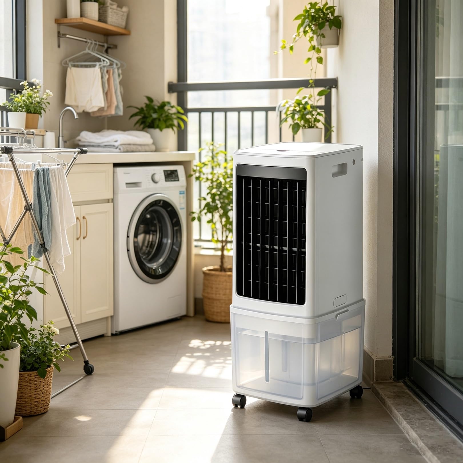 MARIYCH Portable Evaporative Air Cooler Room Cooler Mobile Air Conditioner
